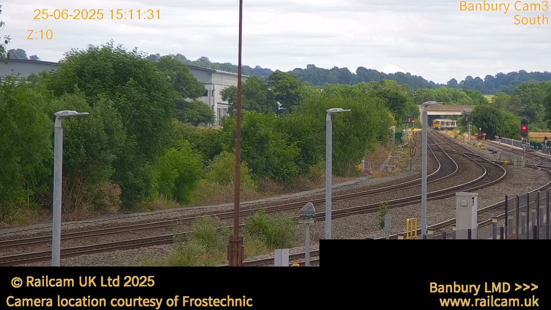 Banbury Train Station Live Cams- Banbury, Cherwell, Oxfordshire, South East, England, United Kingdom