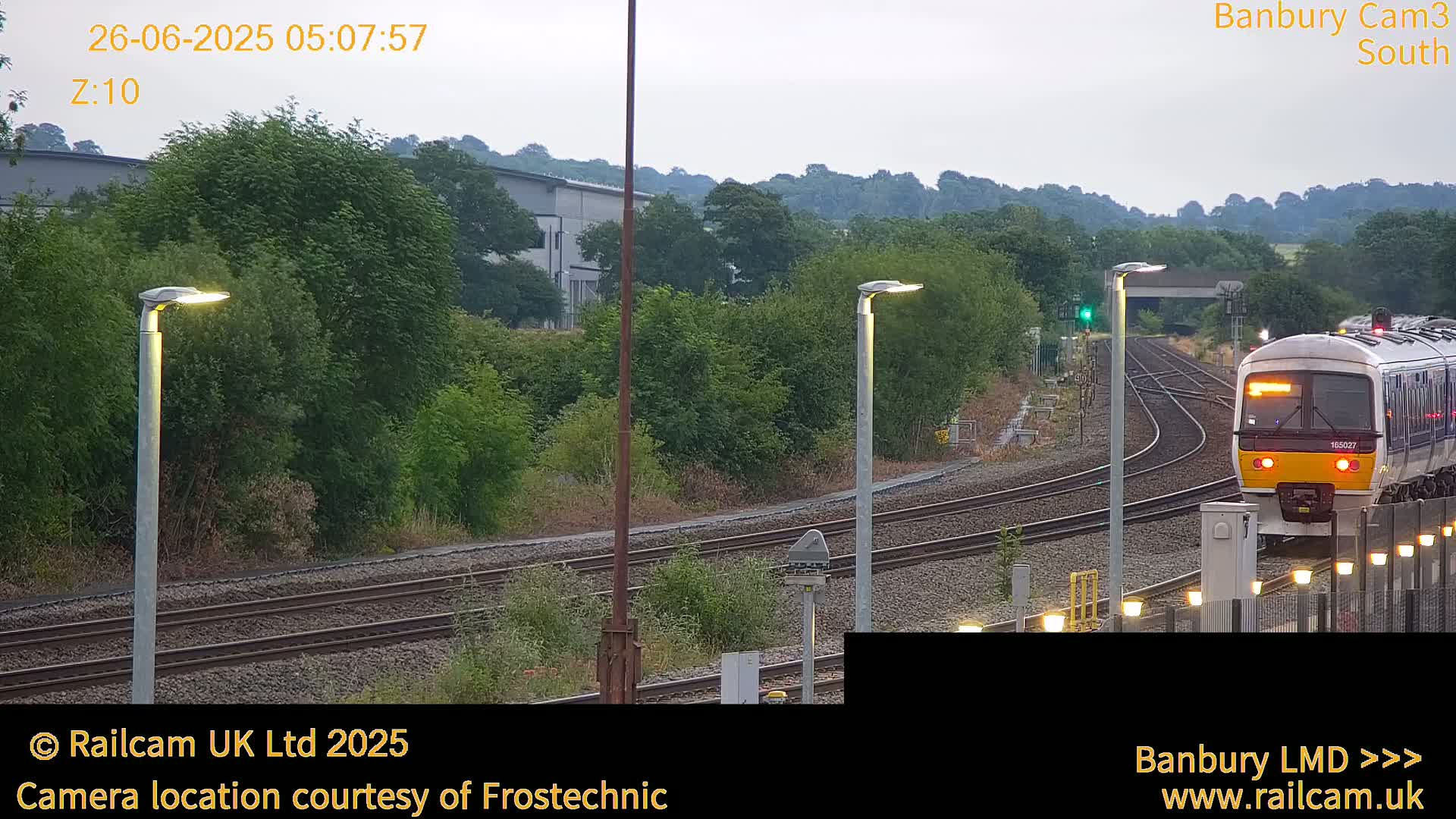 Banbury Train Station Live Cams- Banbury, Cherwell, Oxfordshire, South East, England, United Kingdom