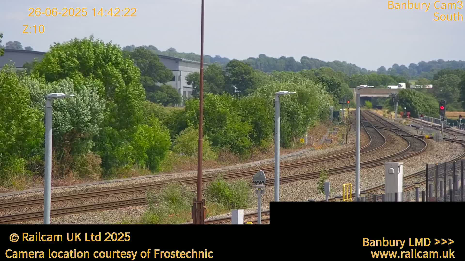Banbury Train Station Live Cams- Banbury, Cherwell, Oxfordshire, South East, England, United Kingdom