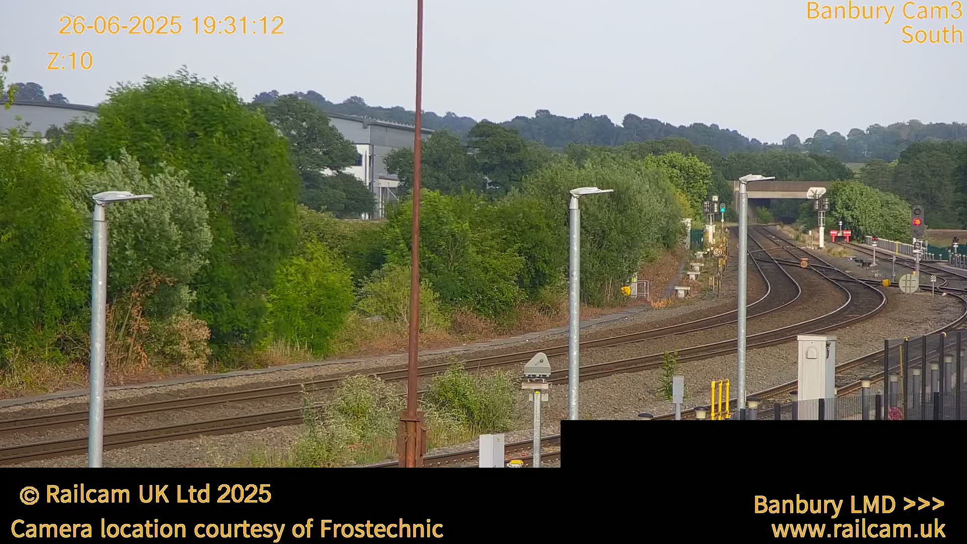 Banbury Train Station Live Cams- Banbury, Cherwell, Oxfordshire, South East, England, United Kingdom