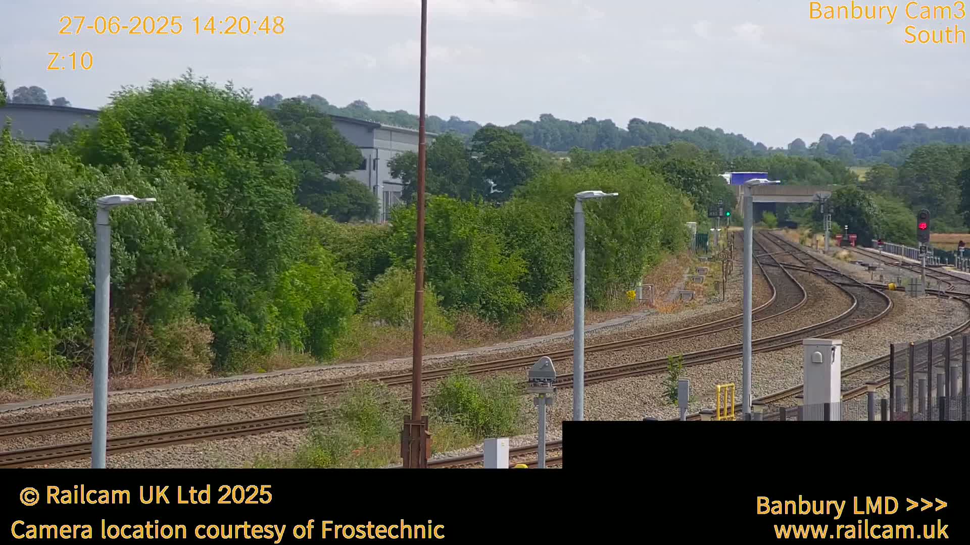 Banbury Train Station Live Cams- Banbury, Cherwell, Oxfordshire, South East, England, United Kingdom