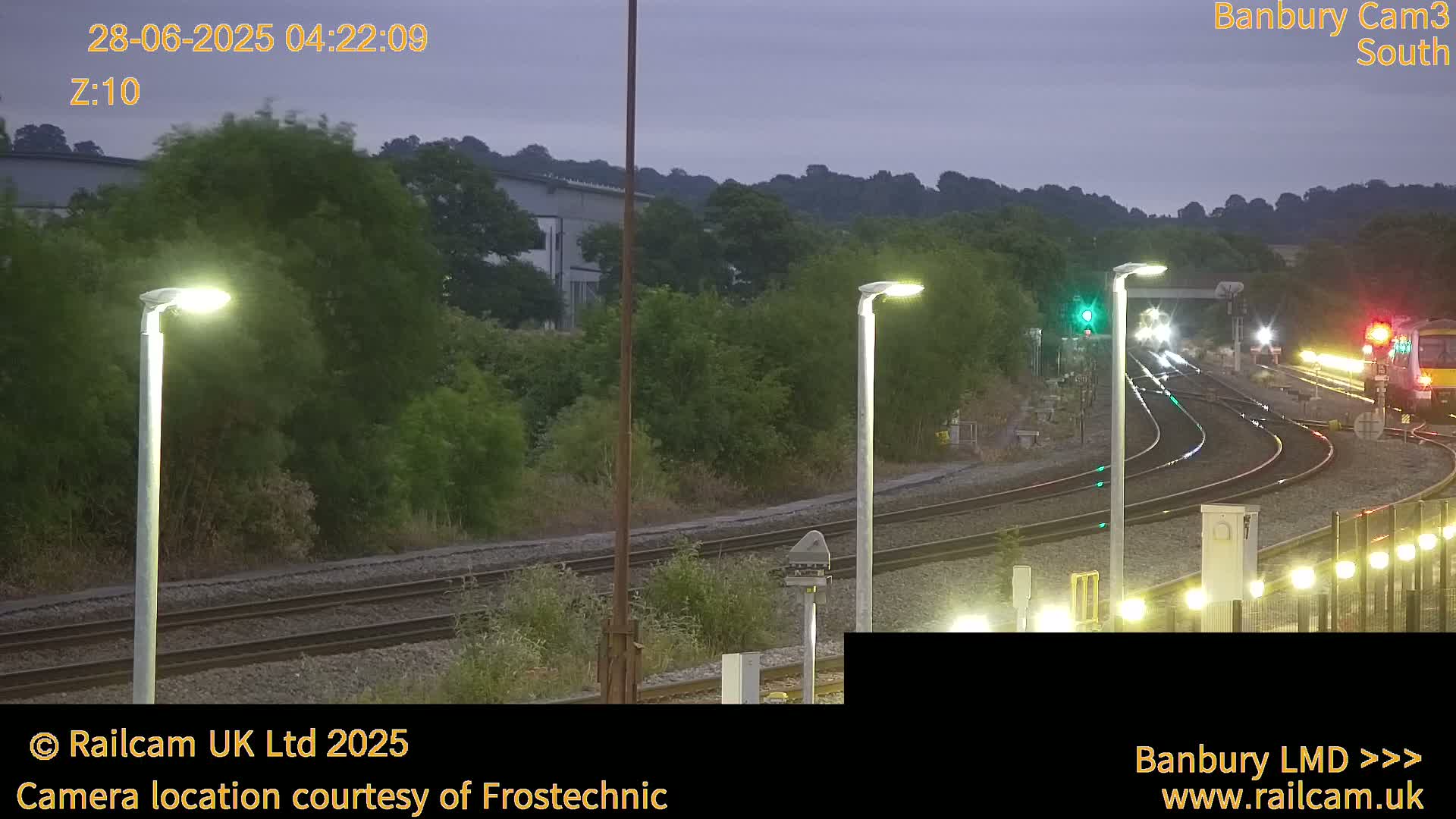 Banbury Train Station Live Cams- Banbury, Cherwell, Oxfordshire, South East, England, United Kingdom