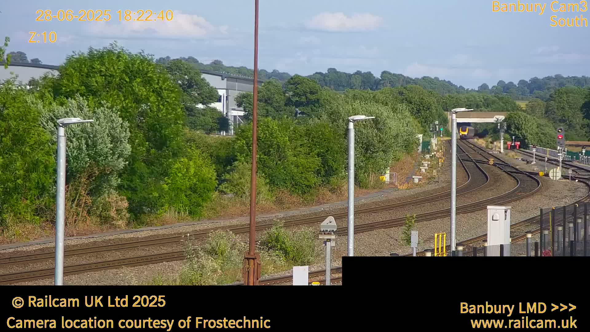 Banbury Train Station Live Cams- Banbury, Cherwell, Oxfordshire, South East, England, United Kingdom