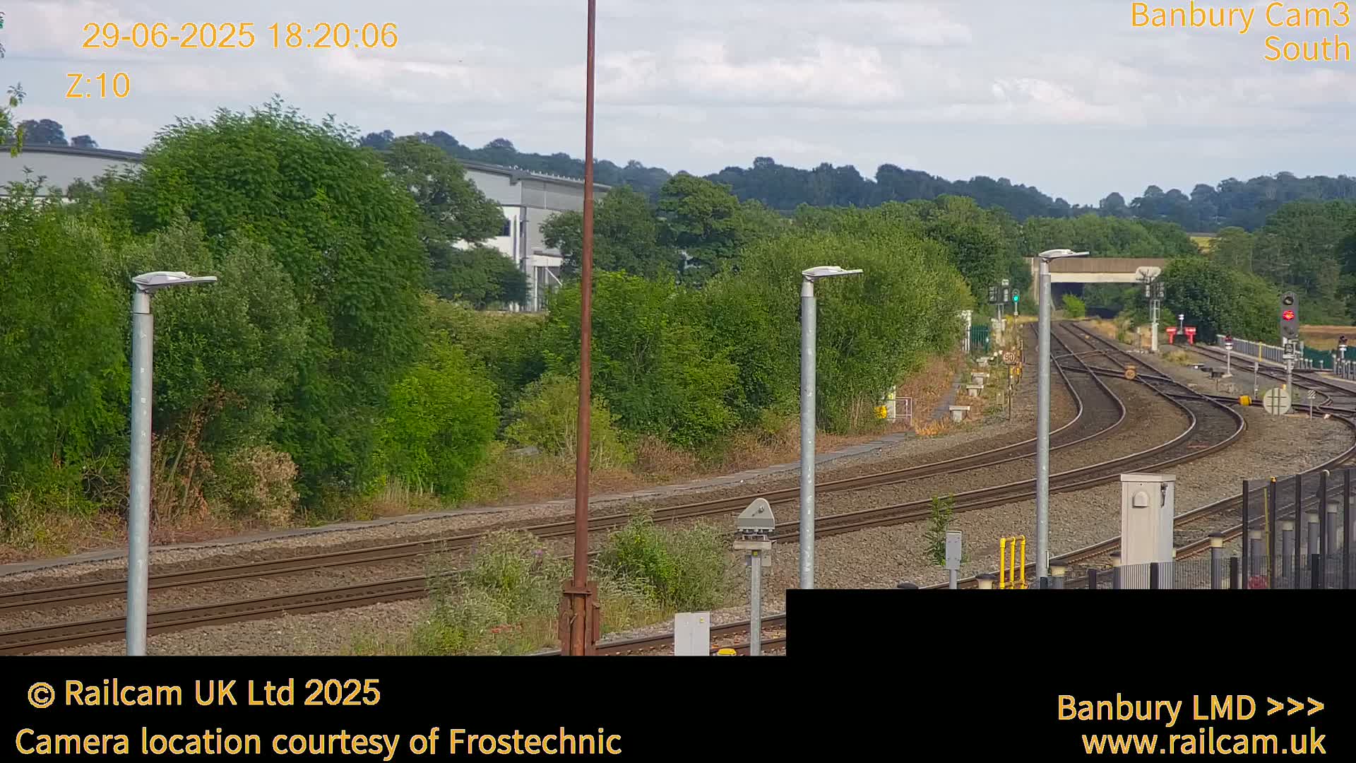 Banbury Train Station Live Cams- Banbury, Cherwell, Oxfordshire, South East, England, United Kingdom