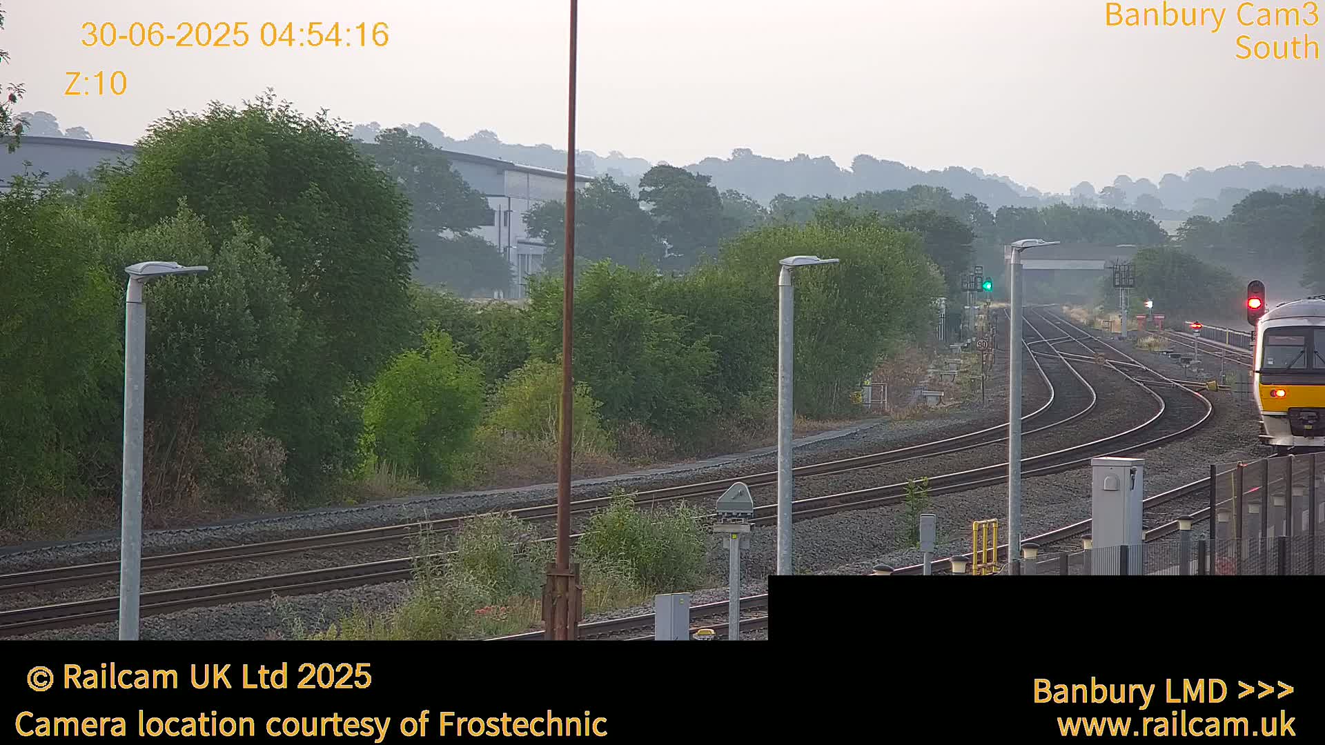 Banbury Train Station Live Cams- Banbury, Cherwell, Oxfordshire, South East, England, United Kingdom