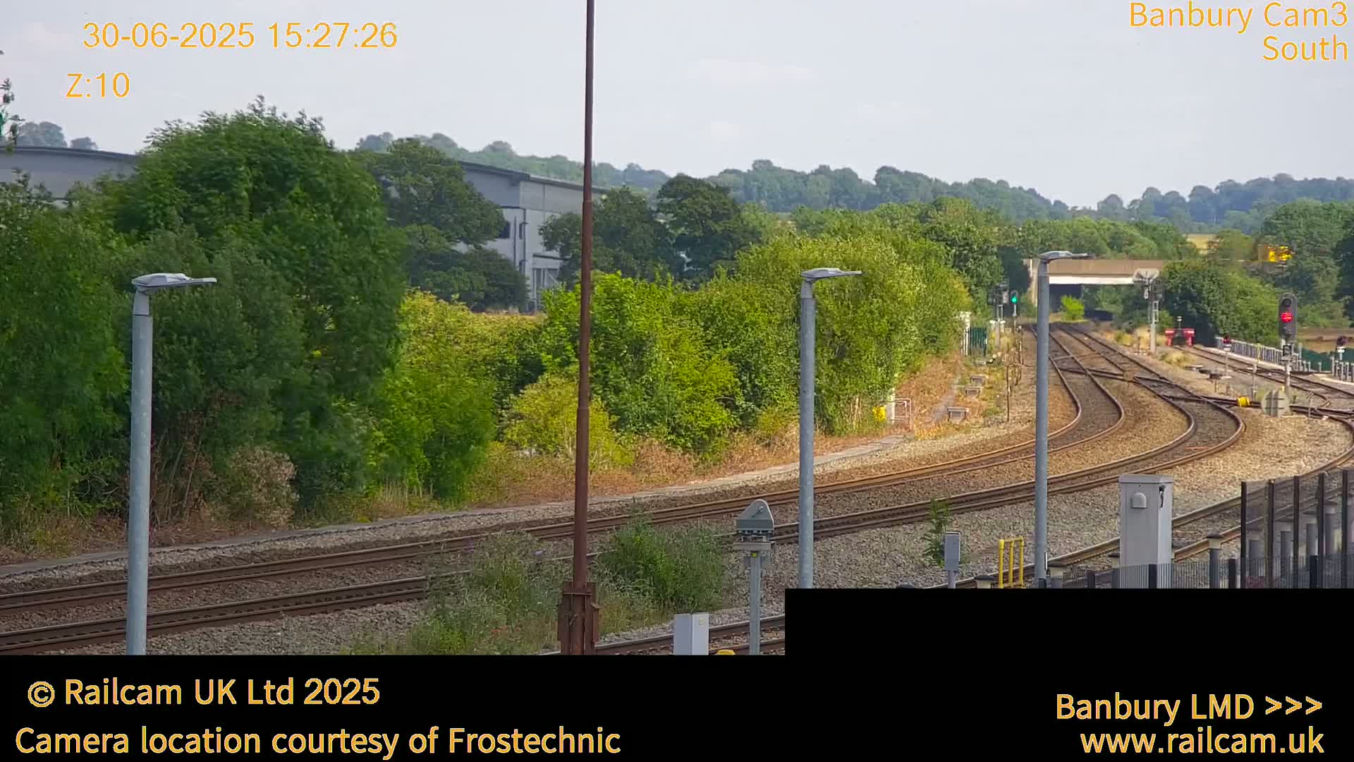 Banbury Train Station Live Cams- Banbury, Cherwell, Oxfordshire, South East, England, United Kingdom