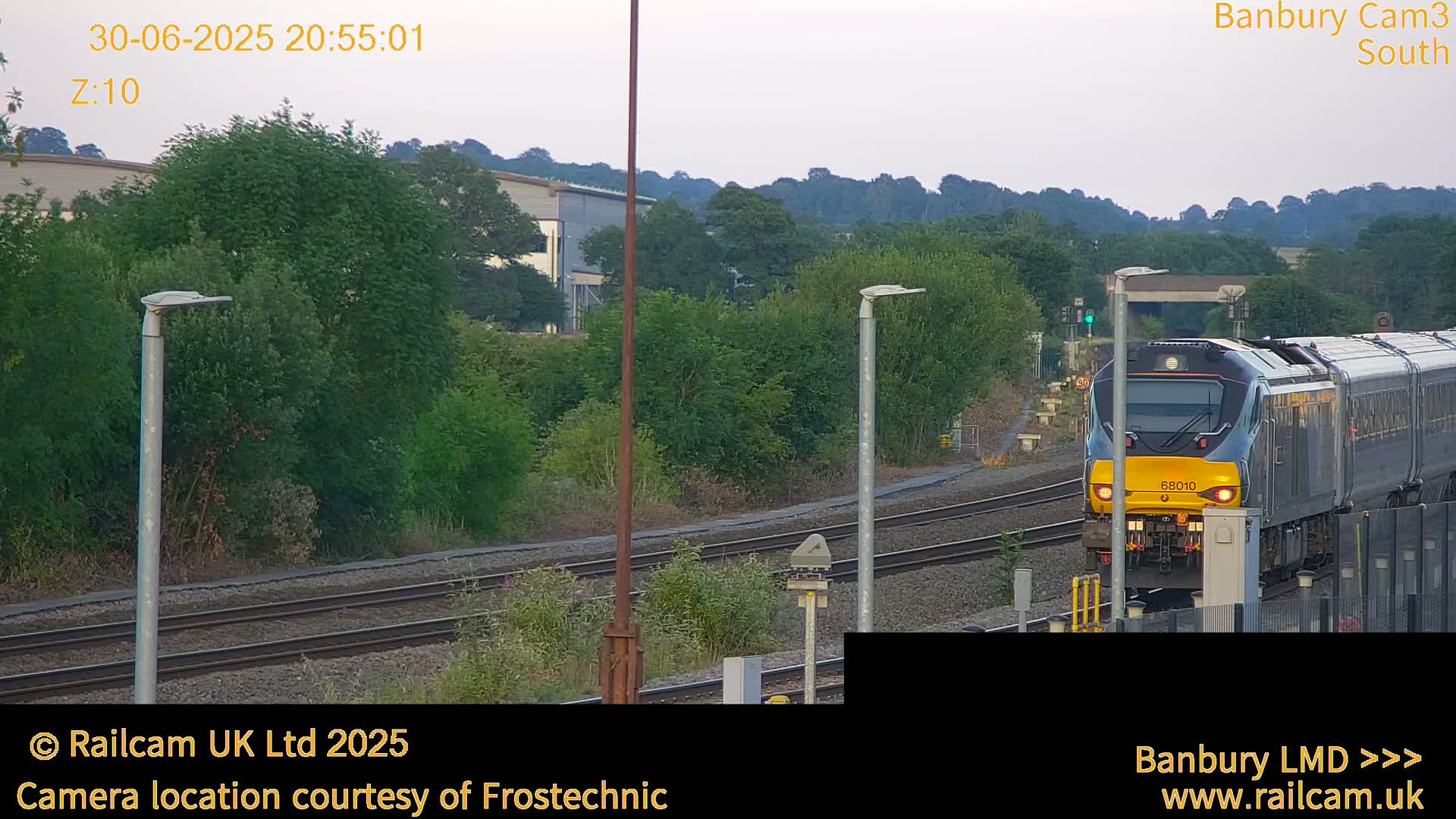 Banbury Train Station Live Cams- Banbury, Cherwell, Oxfordshire, South East, England, United Kingdom
