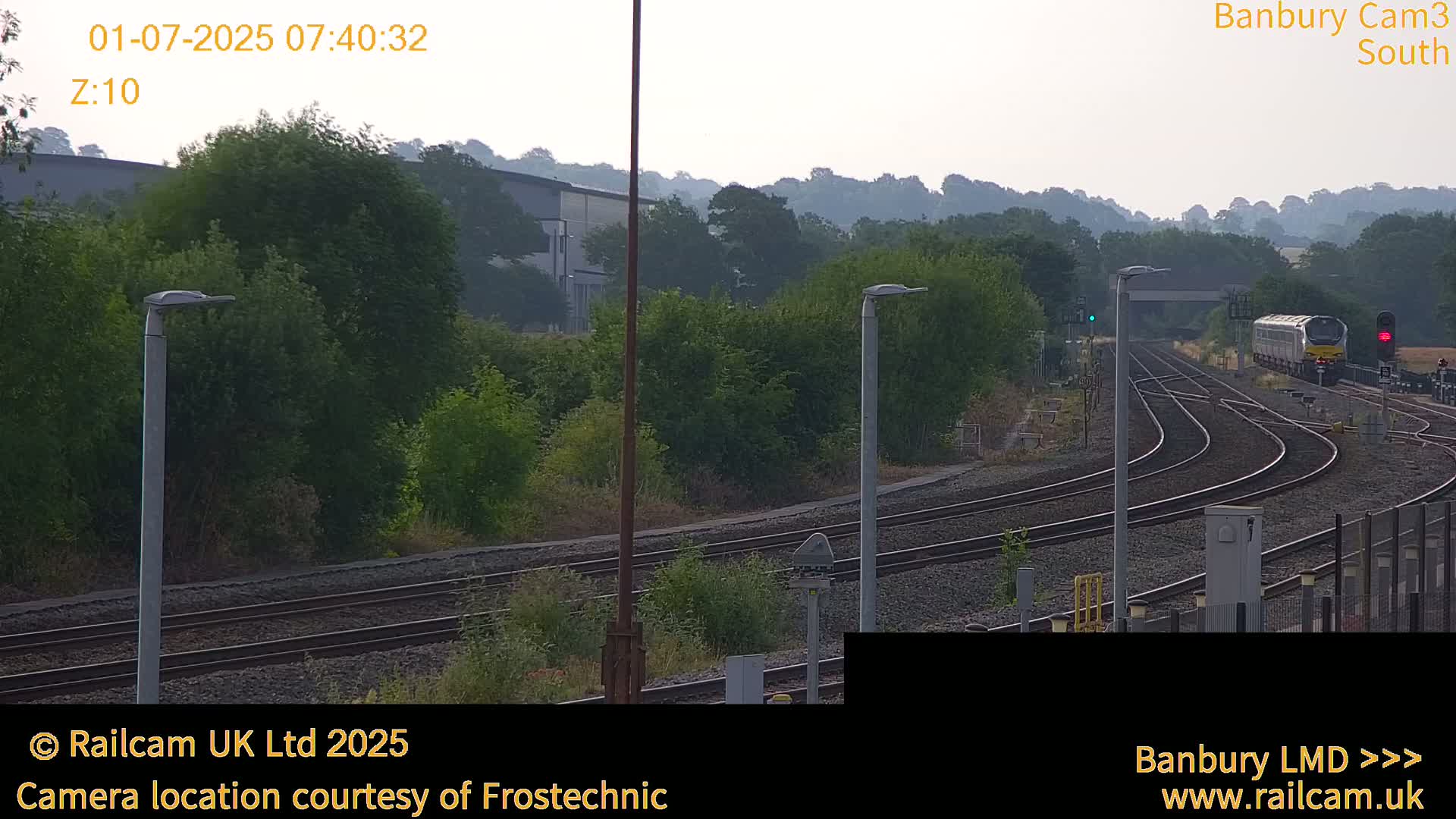Banbury Train Station Live Cams- Banbury, Cherwell, Oxfordshire, South East, England, United Kingdom