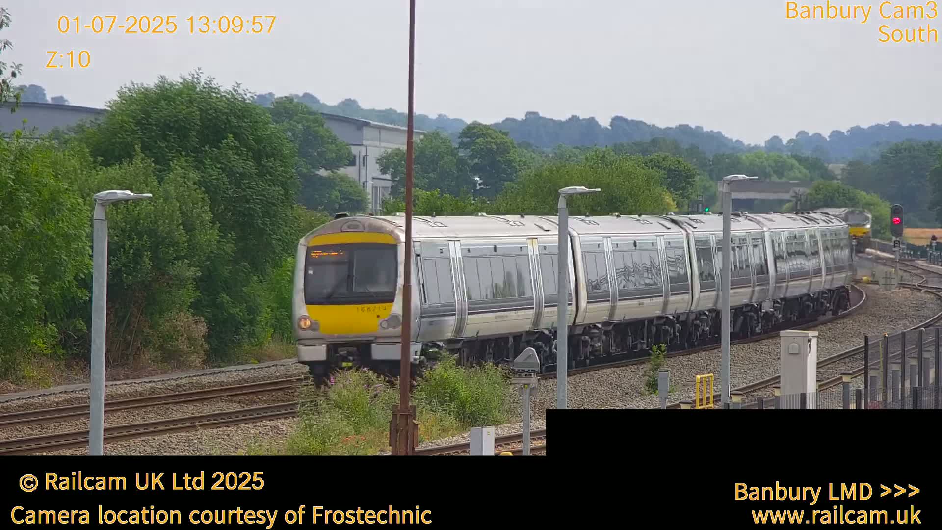 Banbury Train Station Live Cams- Banbury, Cherwell, Oxfordshire, South East, England, United Kingdom
