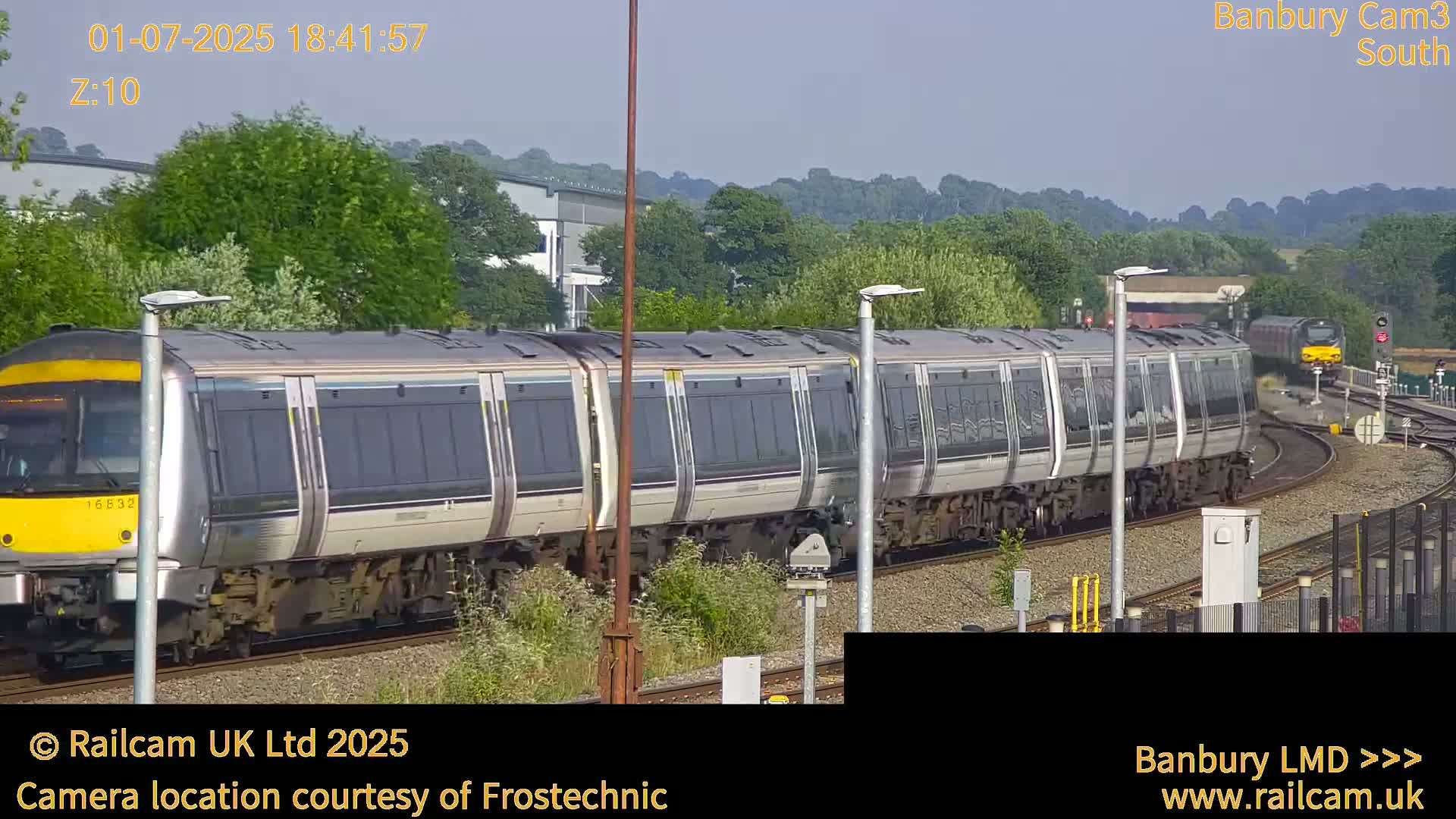 Banbury Train Station Live Cams- Banbury, Cherwell, Oxfordshire, South East, England, United Kingdom