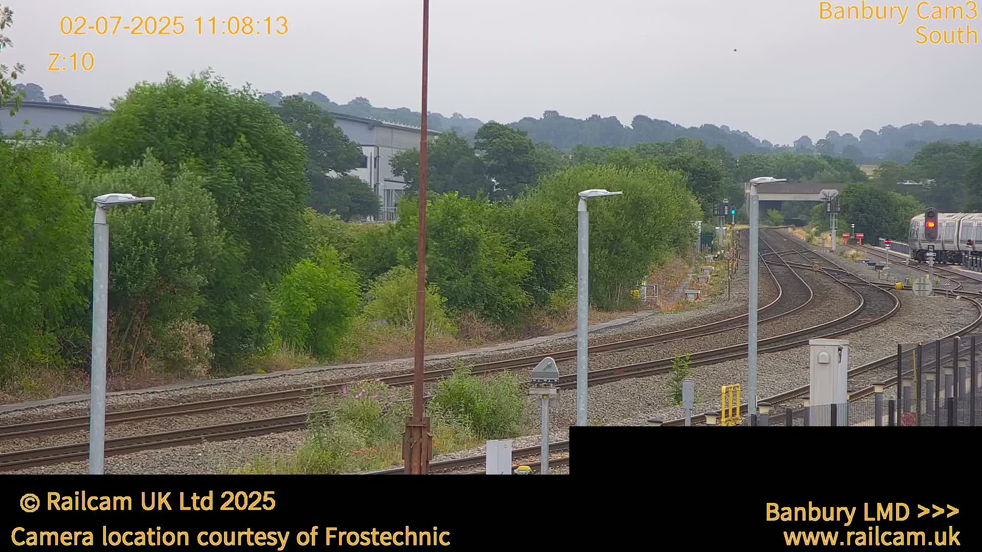 Banbury Train Station Live Cams- Banbury, Cherwell, Oxfordshire, South East, England, United Kingdom