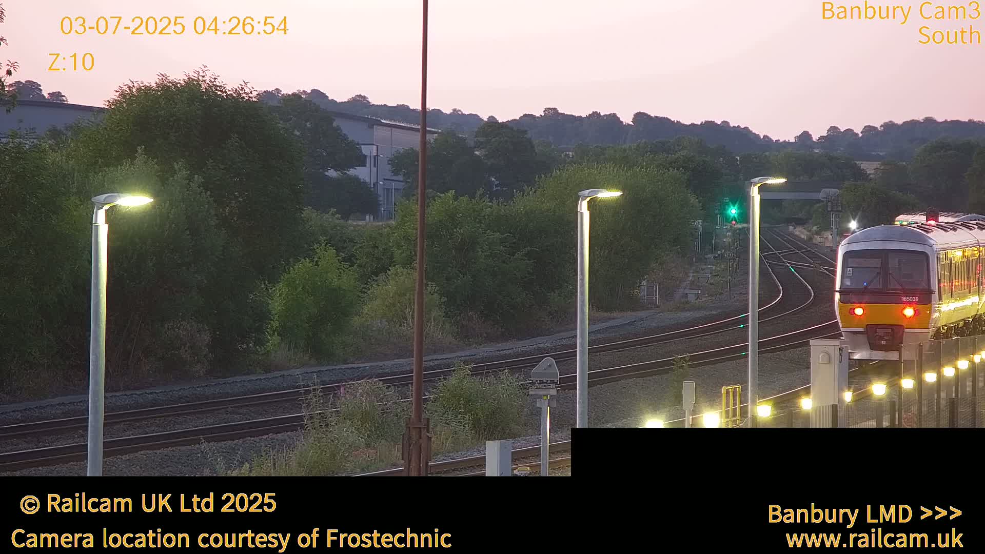 Banbury Train Station Live Cams- Banbury, Cherwell, Oxfordshire, South East, England, United Kingdom