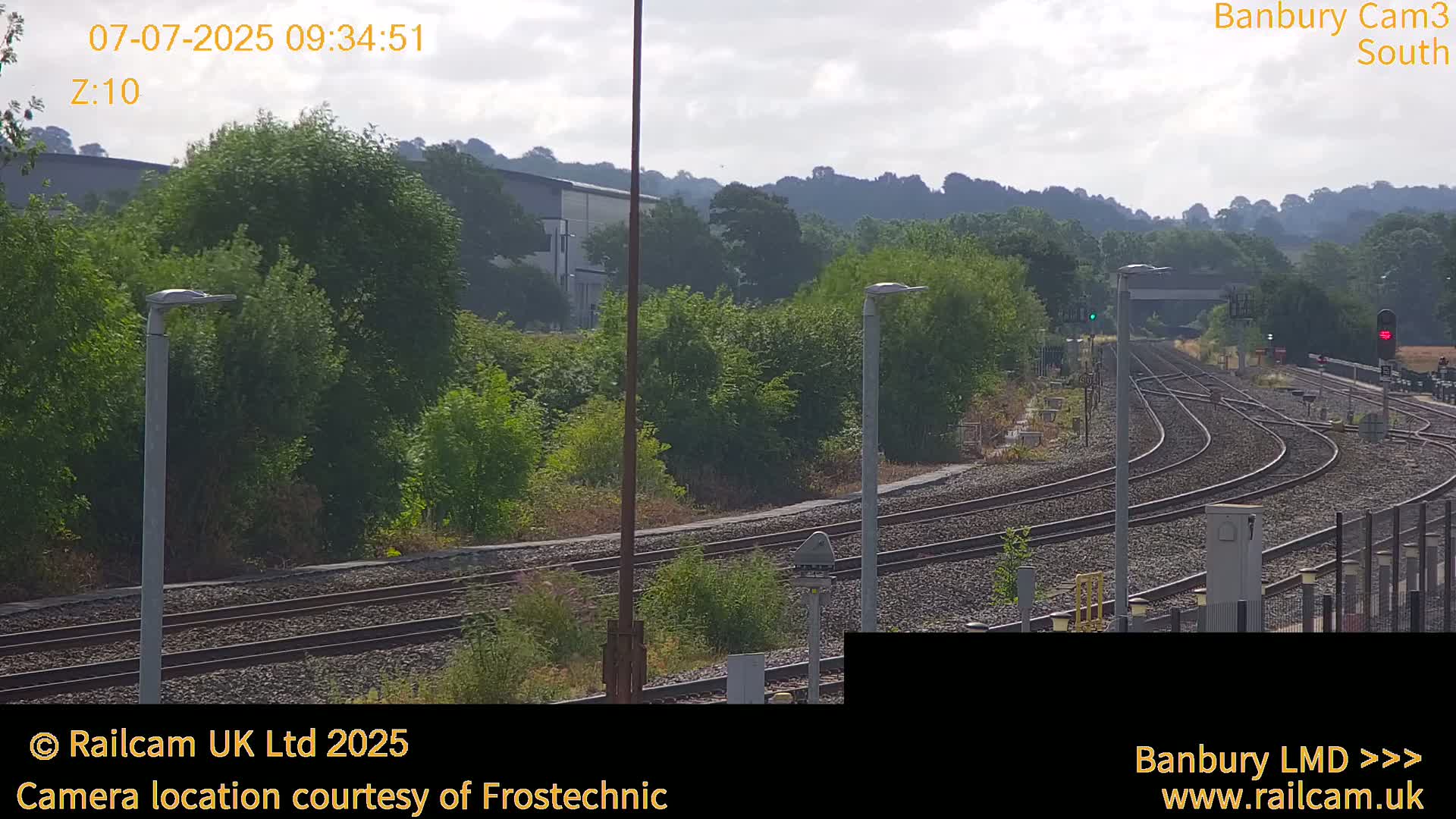 Banbury Train Station Live Cams- Banbury, Cherwell, Oxfordshire, South East, England, United Kingdom