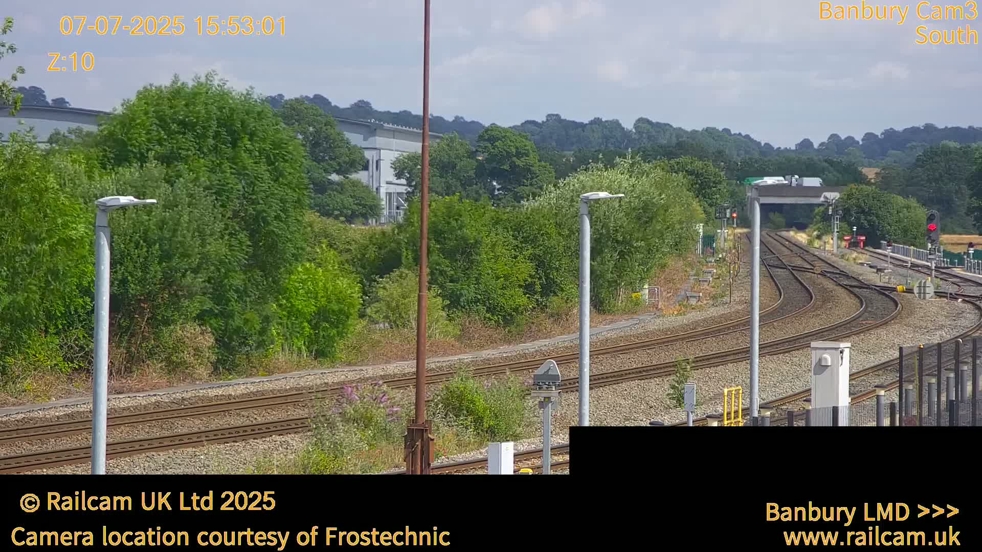 Banbury Train Station Live Cams- Banbury, Cherwell, Oxfordshire, South East, England, United Kingdom