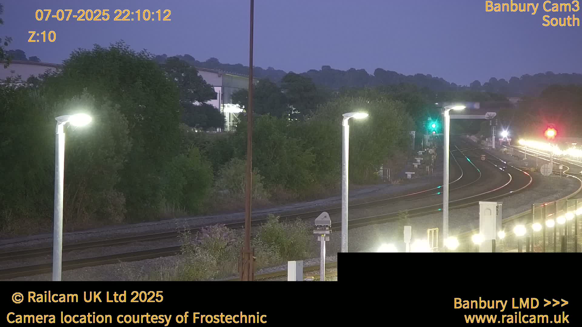 Banbury Train Station Live Cams- Banbury, Cherwell, Oxfordshire, South East, England, United Kingdom