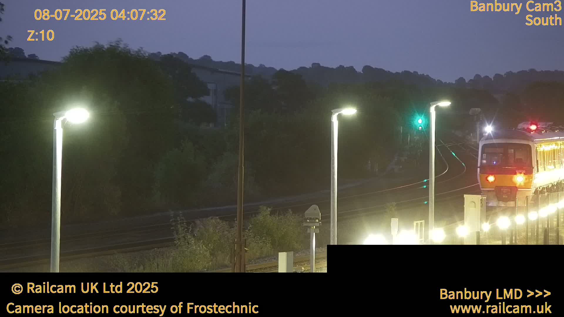 Banbury Train Station Live Cams- Banbury, Cherwell, Oxfordshire, South East, England, United Kingdom