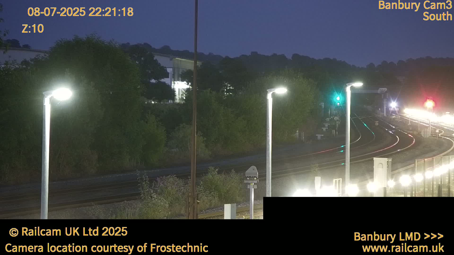 Banbury Train Station Live Cams- Banbury, Cherwell, Oxfordshire, South East, England, United Kingdom