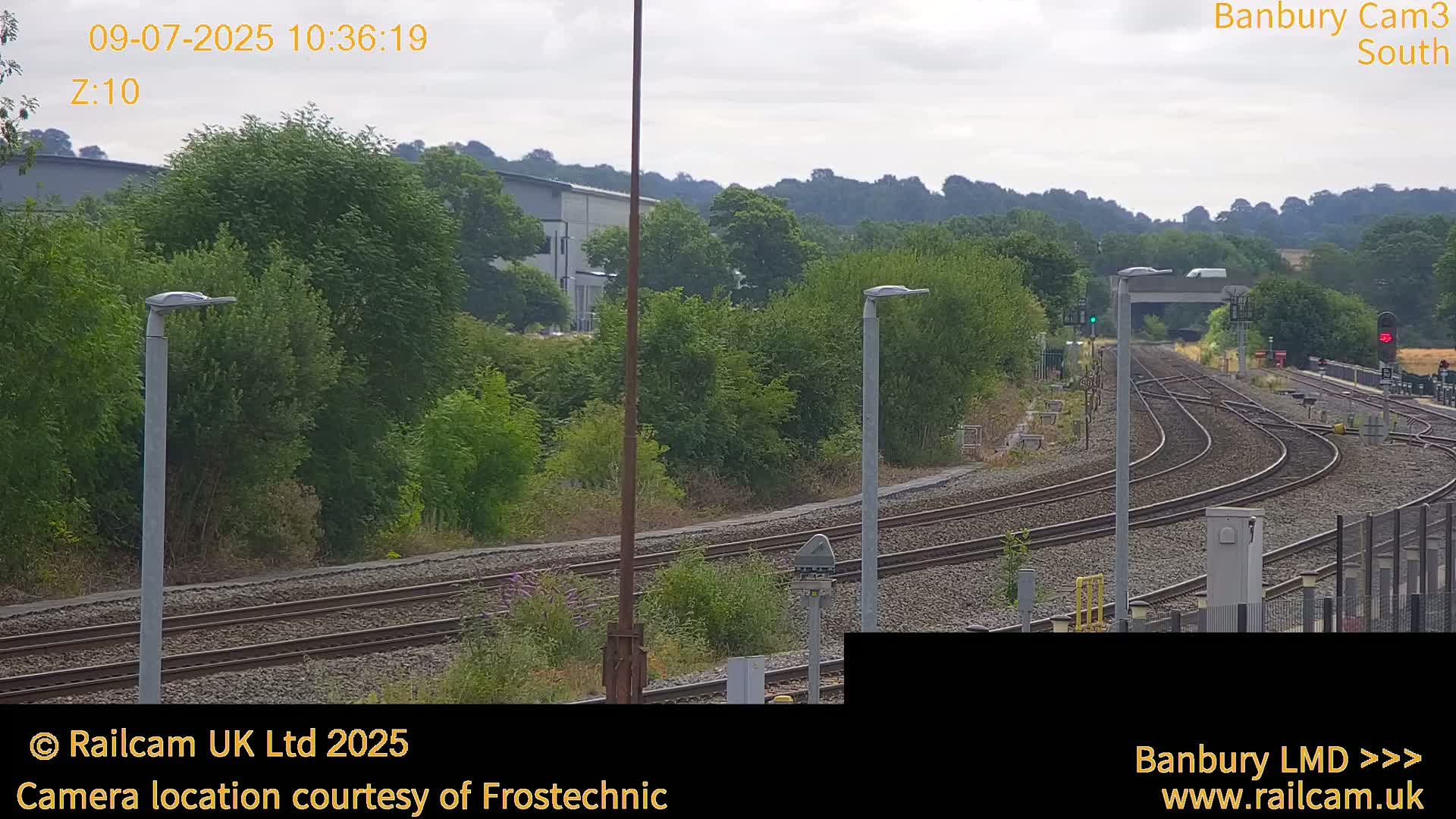 Banbury Train Station Live Cams- Banbury, Cherwell, Oxfordshire, South East, England, United Kingdom