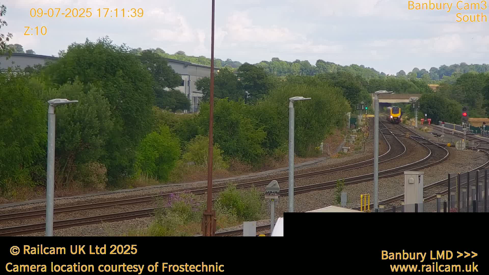 Banbury Train Station Live Cams- Banbury, Cherwell, Oxfordshire, South East, England, United Kingdom