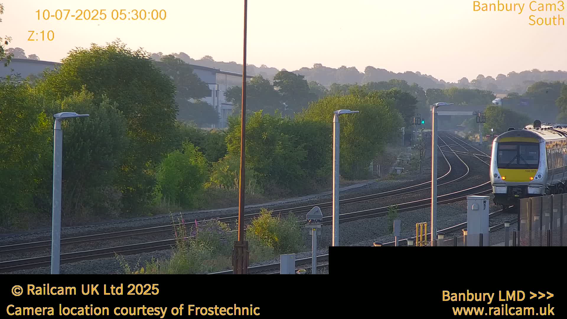 Banbury Train Station Live Cams- Banbury, Cherwell, Oxfordshire, South East, England, United Kingdom