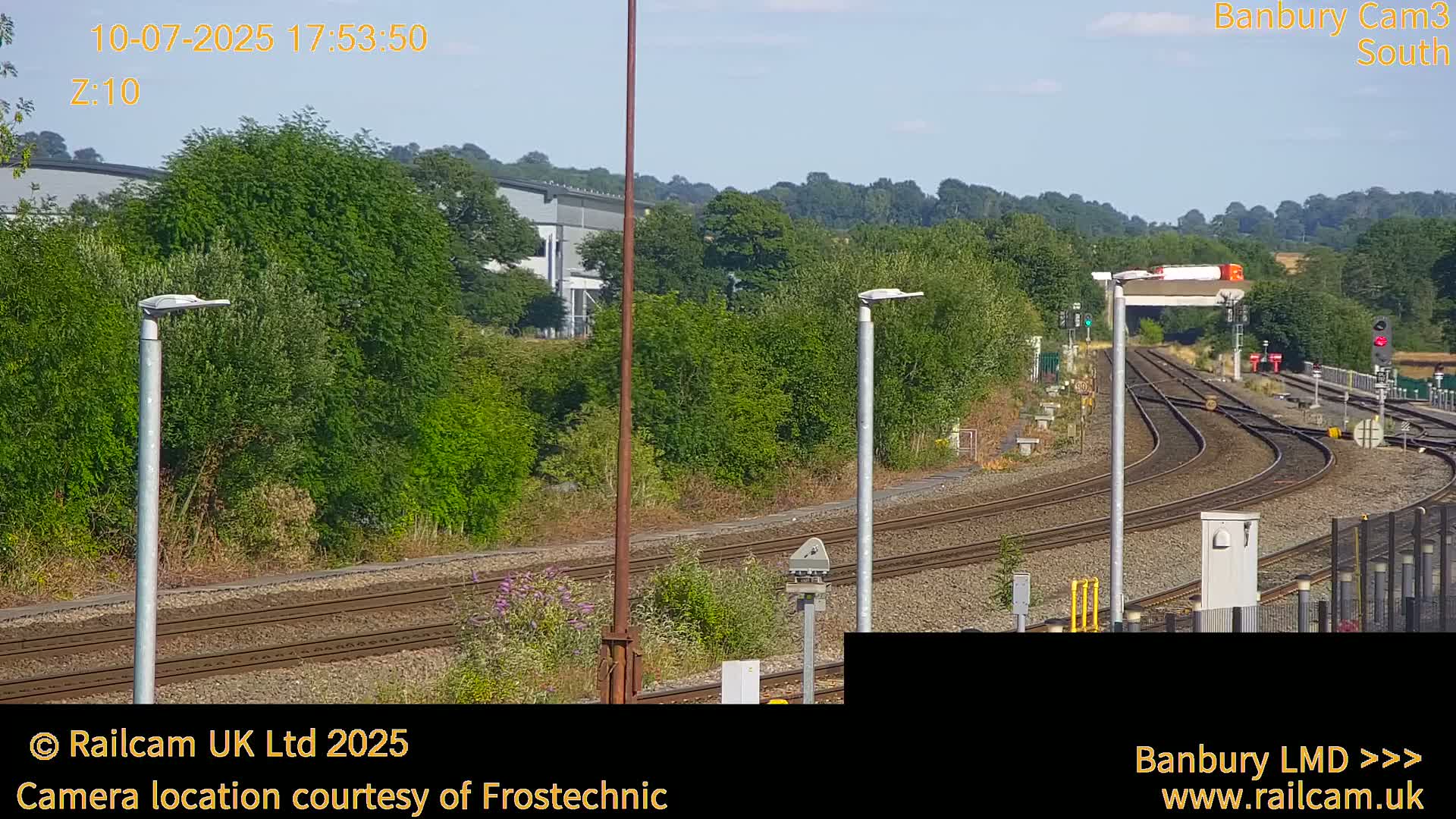 Banbury Train Station Live Cams- Banbury, Cherwell, Oxfordshire, South East, England, United Kingdom
