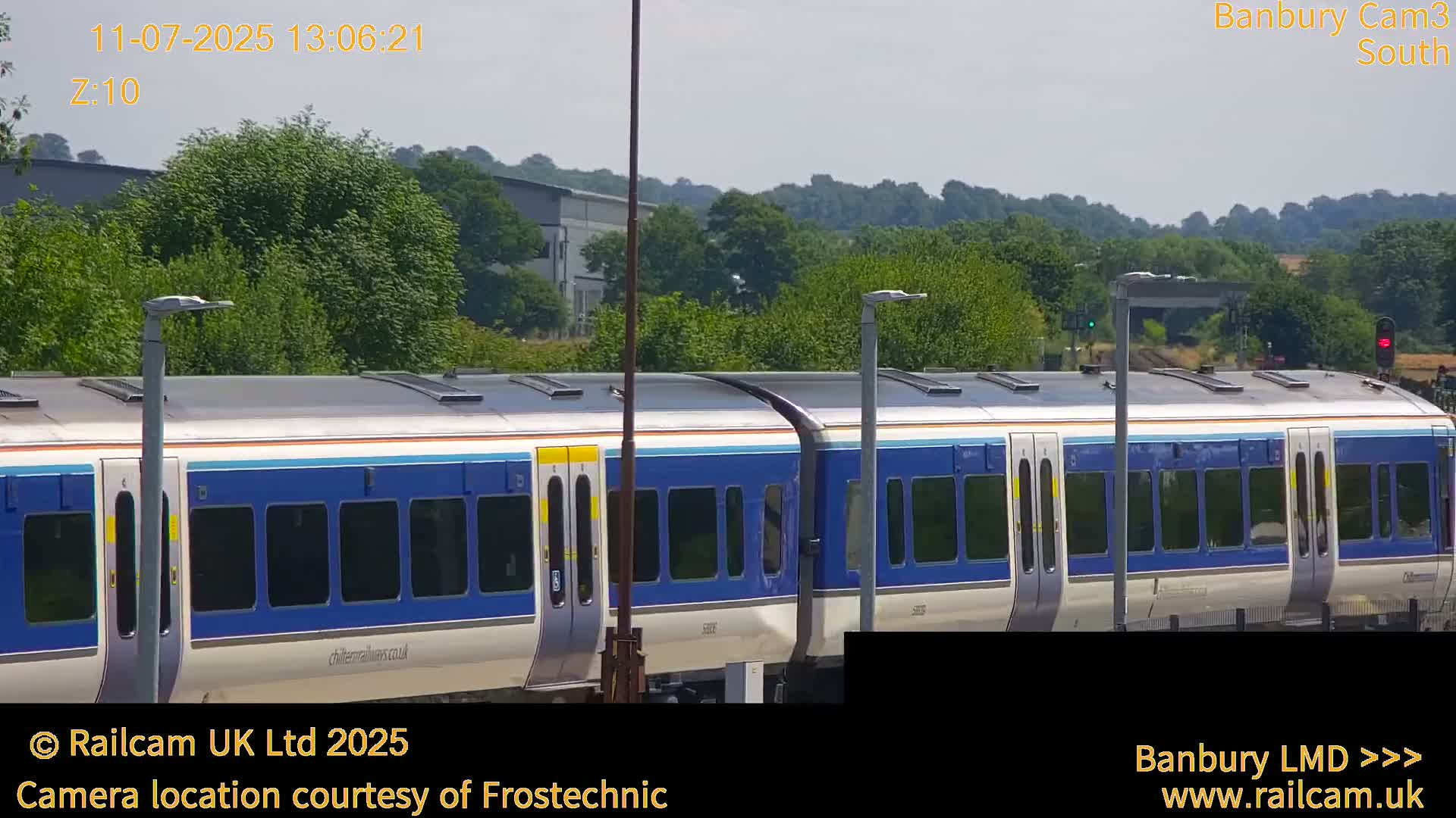 Banbury Train Station Live Cams- Banbury, Cherwell, Oxfordshire, South East, England, United Kingdom