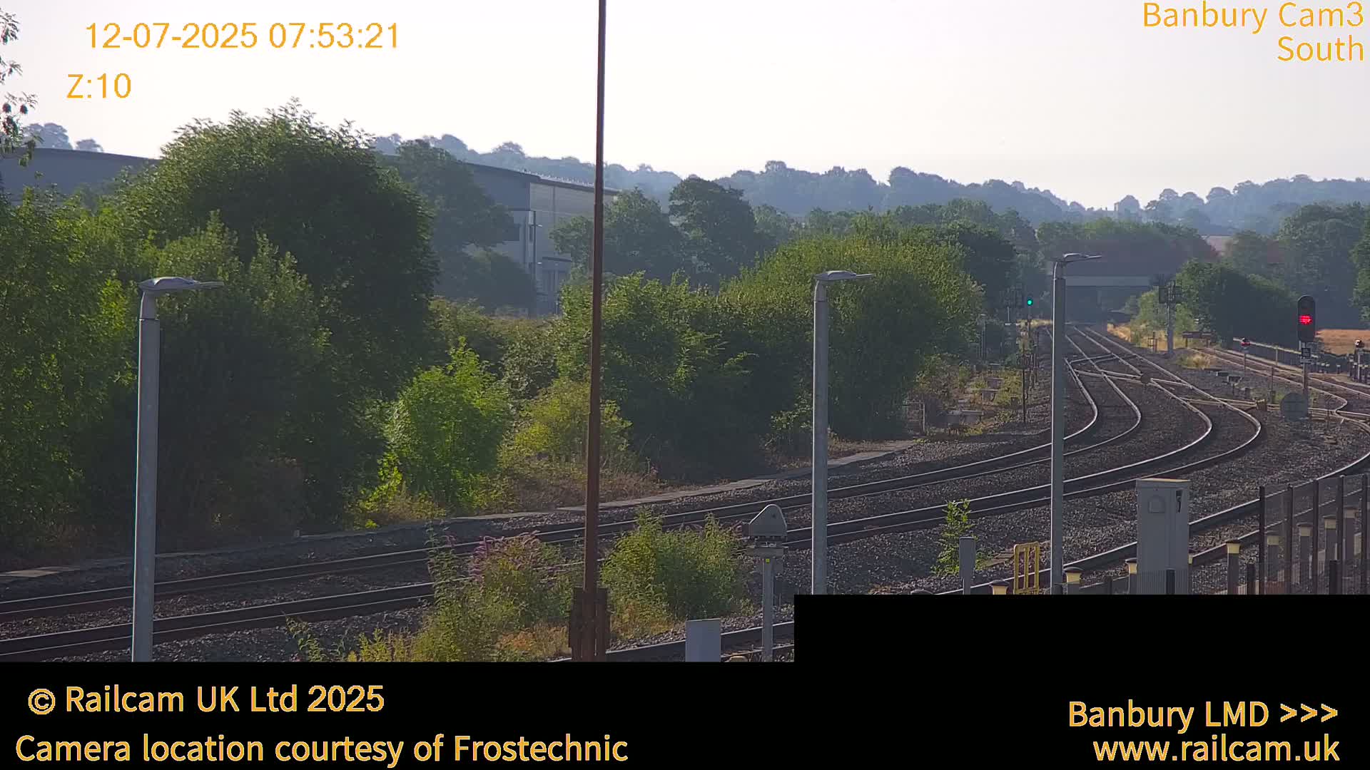 Banbury Train Station Live Cams- Banbury, Cherwell, Oxfordshire, South East, England, United Kingdom