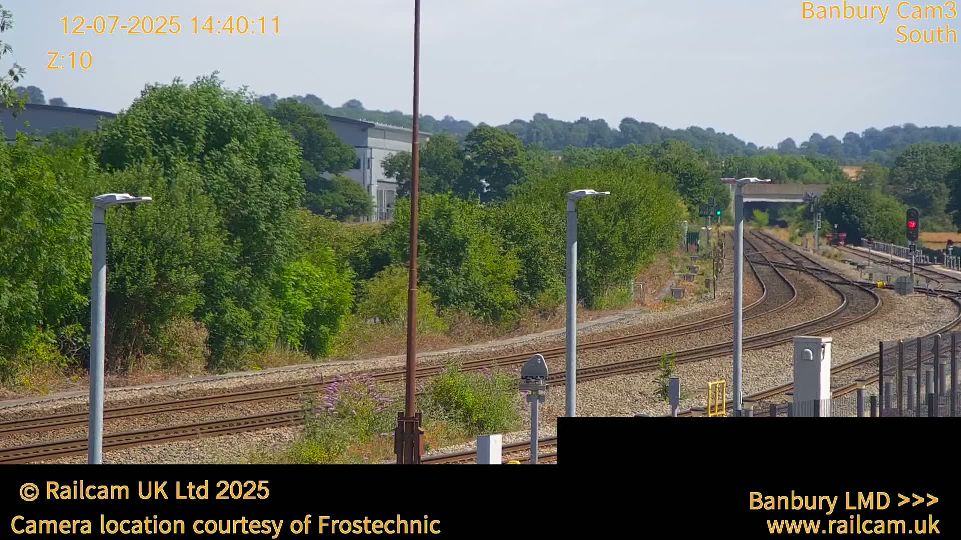 Banbury Train Station Live Cams- Banbury, Cherwell, Oxfordshire, South East, England, United Kingdom