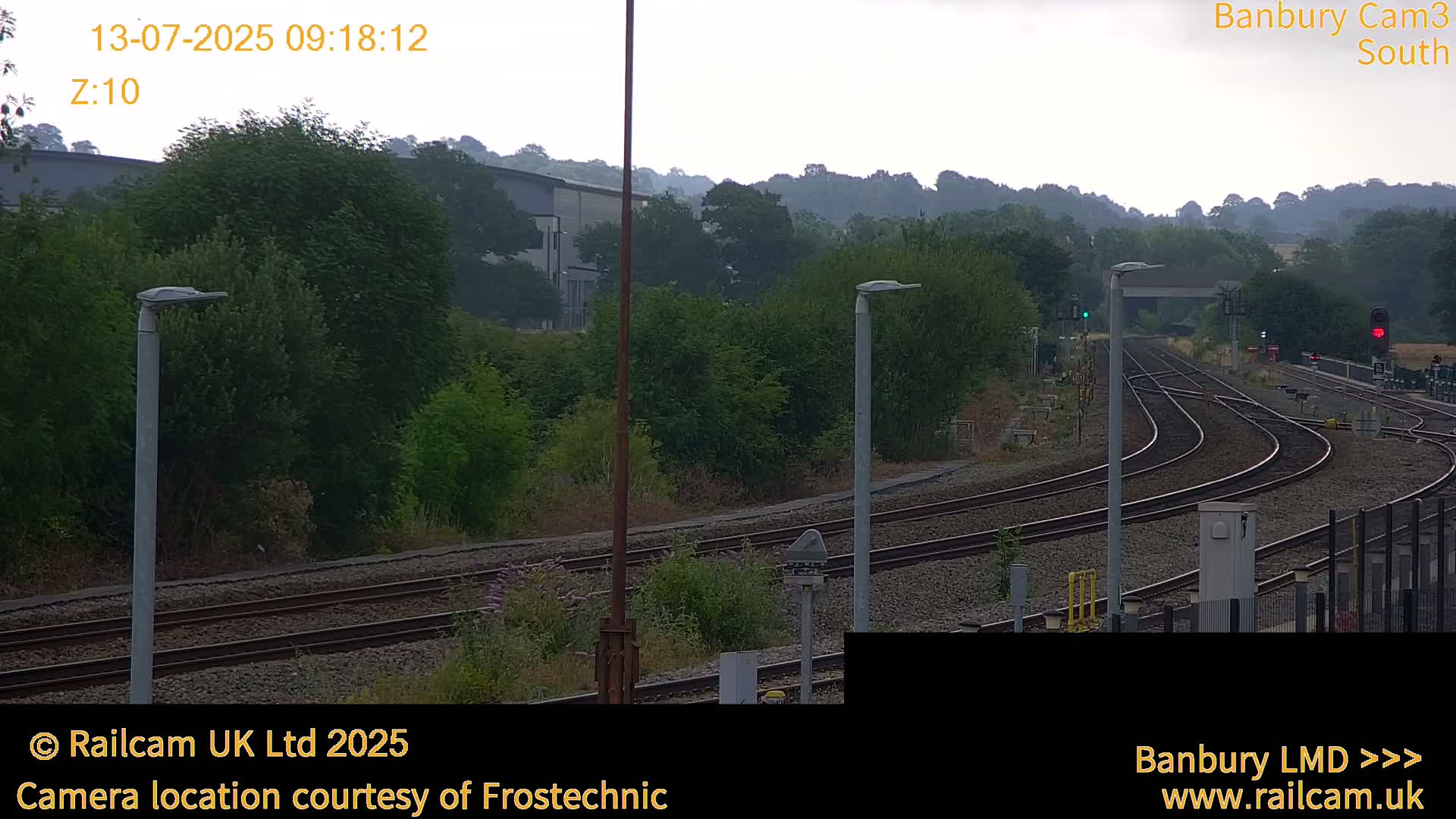 Banbury Train Station Live Cams- Banbury, Cherwell, Oxfordshire, South East, England, United Kingdom