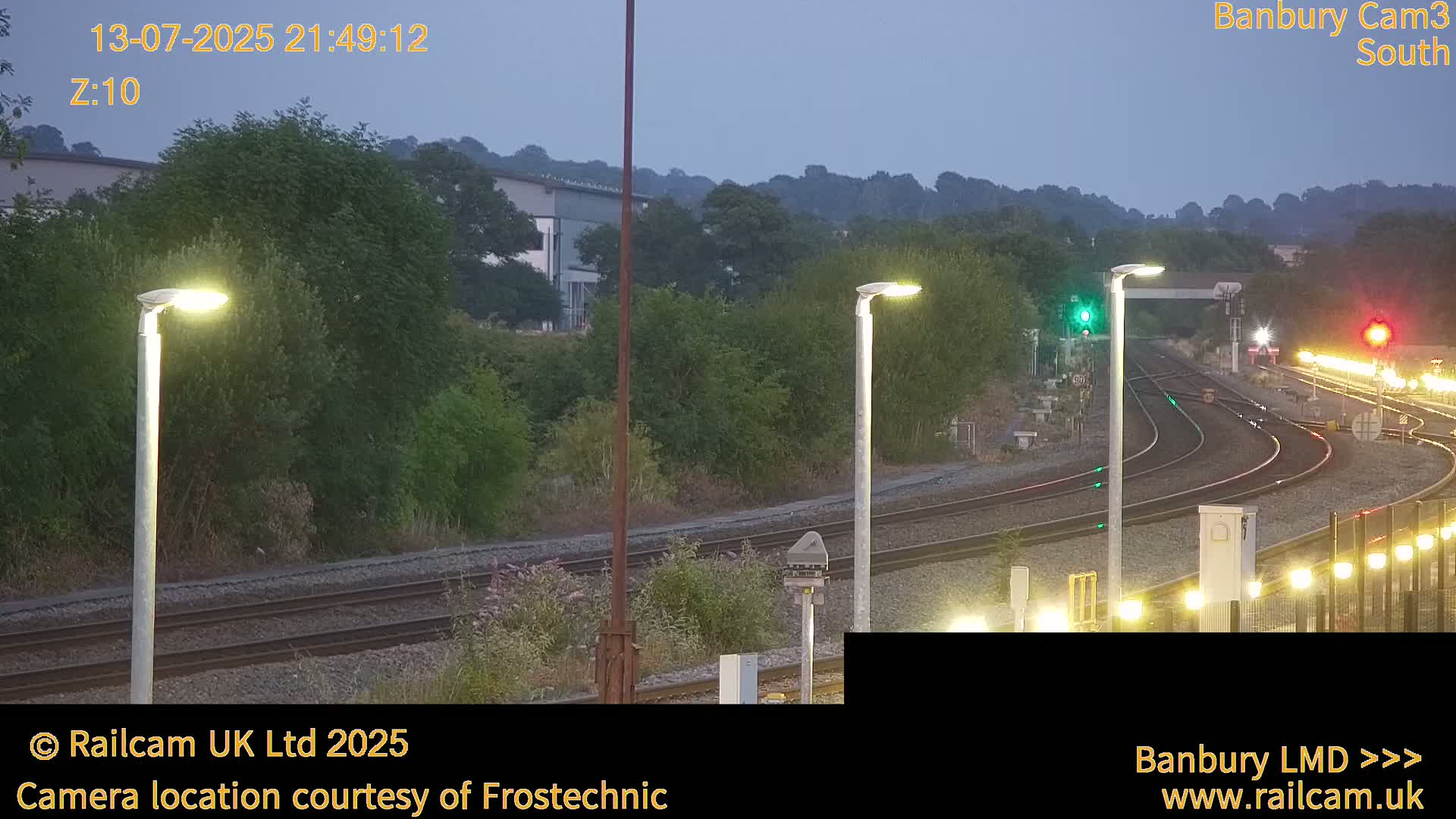 Banbury Train Station Live Cams- Banbury, Cherwell, Oxfordshire, South East, England, United Kingdom
