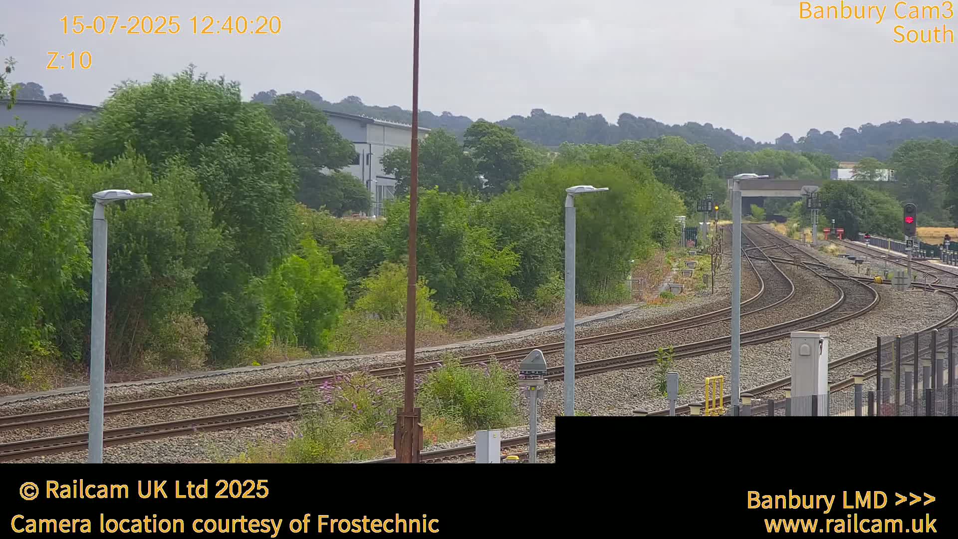 Banbury Train Station Live Cams- Banbury, Cherwell, Oxfordshire, South East, England, United Kingdom