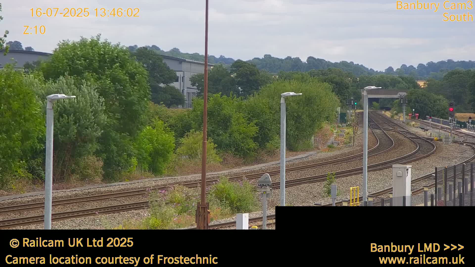 Banbury Train Station Live Cams- Banbury, Cherwell, Oxfordshire, South East, England, United Kingdom