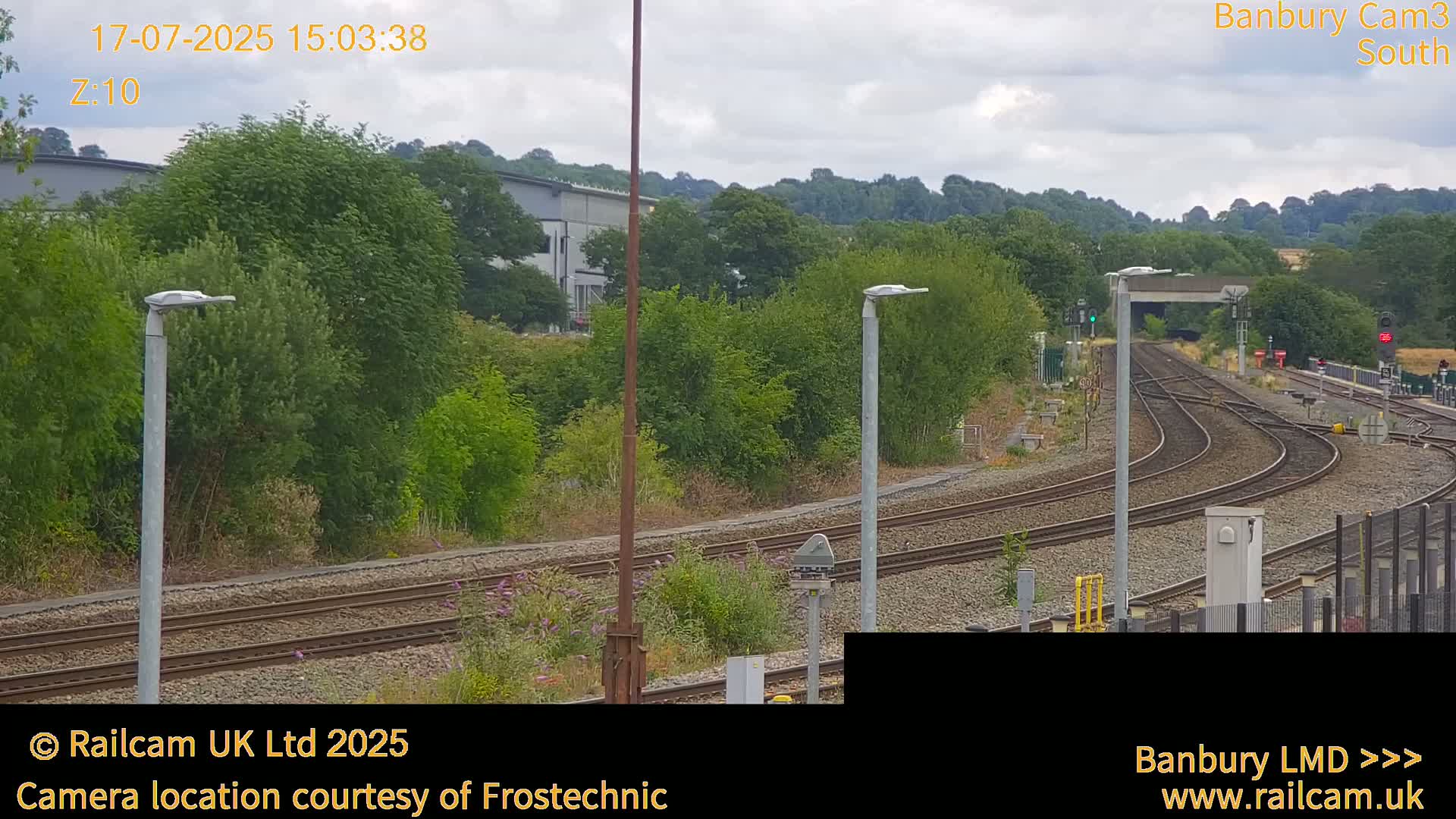 Banbury Train Station Live Cams- Banbury, Cherwell, Oxfordshire, South East, England, United Kingdom