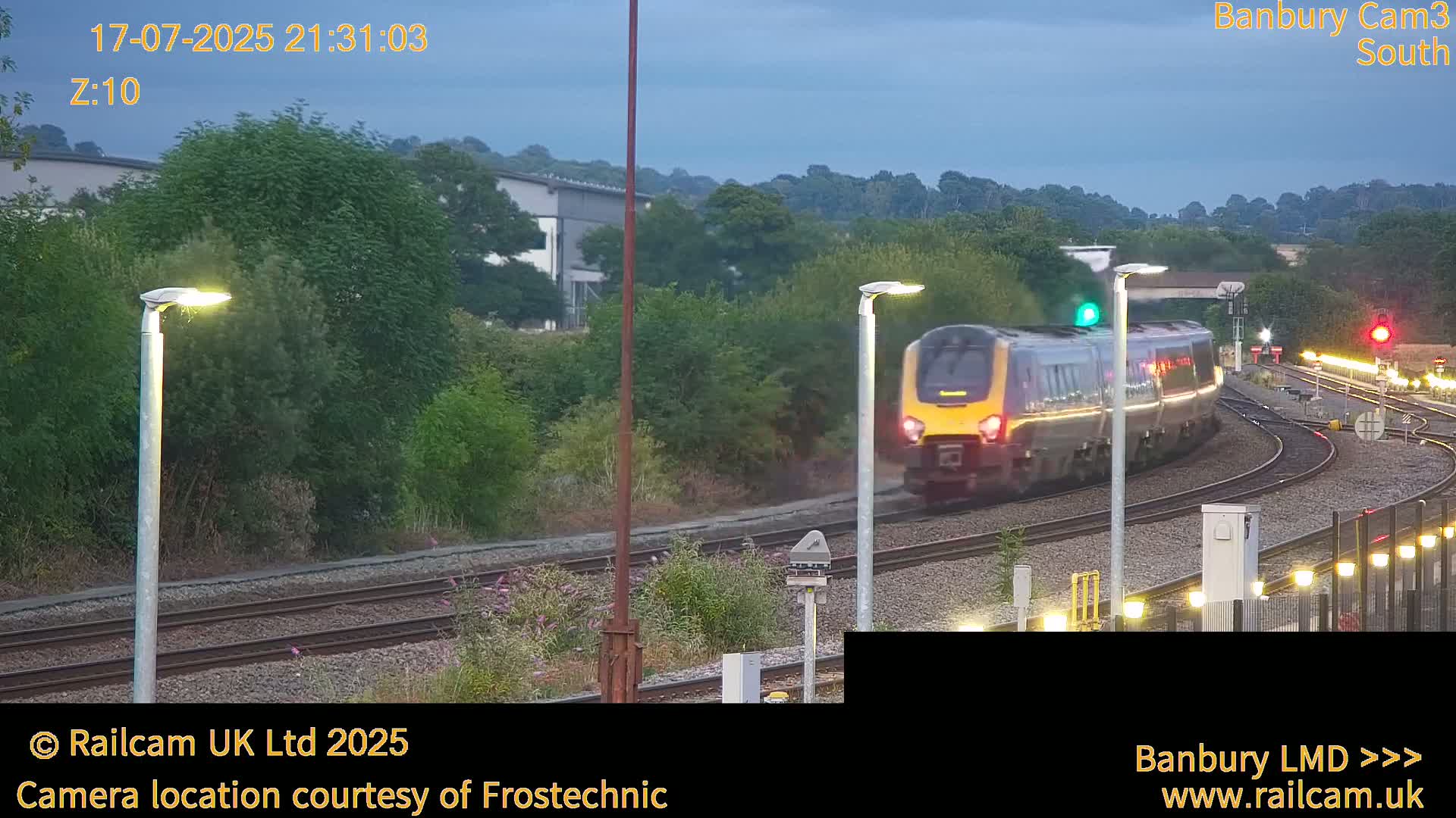 Banbury Train Station Live Cams- Banbury, Cherwell, Oxfordshire, South East, England, United Kingdom