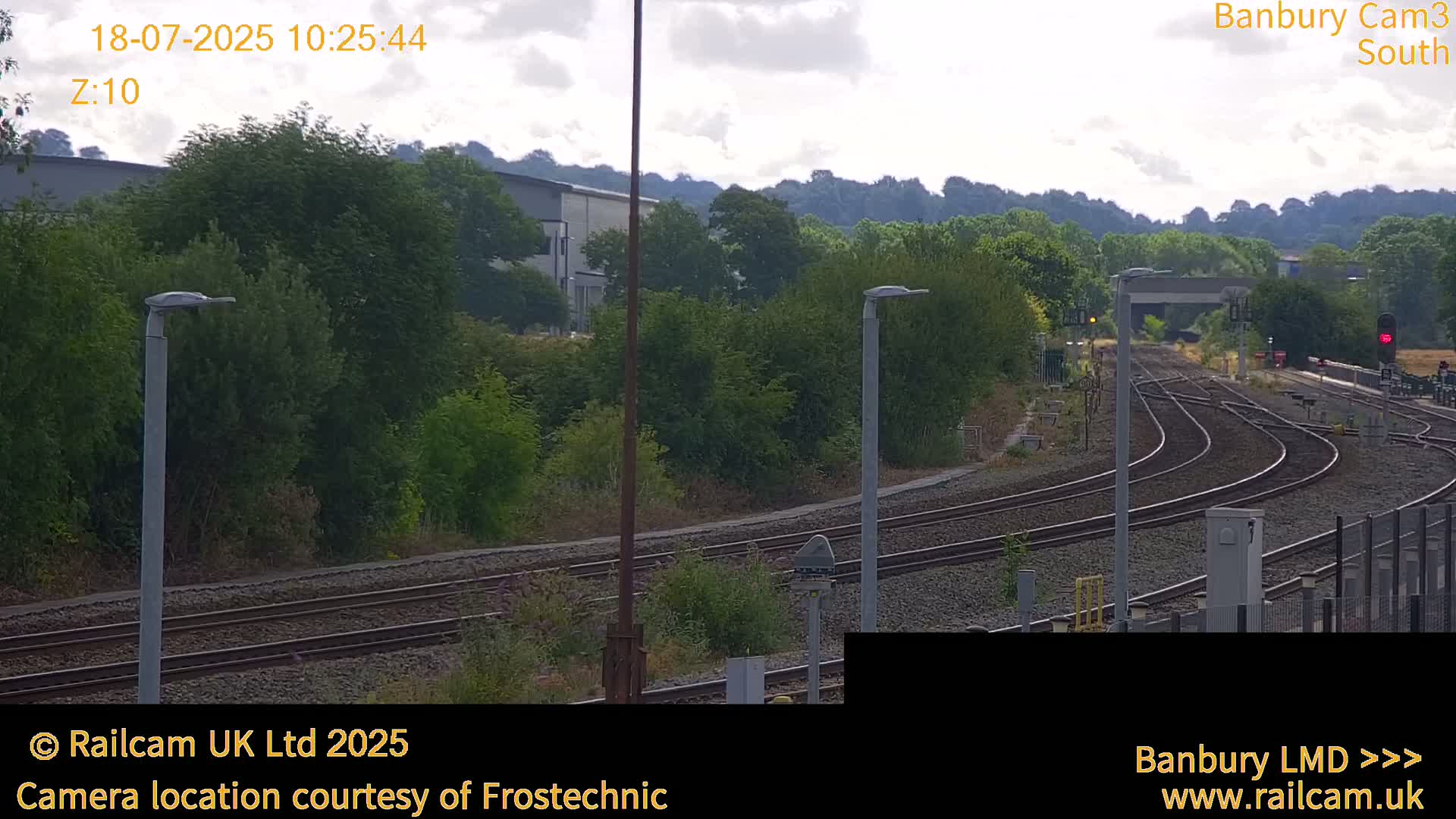 Banbury Train Station Live Cams- Banbury, Cherwell, Oxfordshire, South East, England, United Kingdom