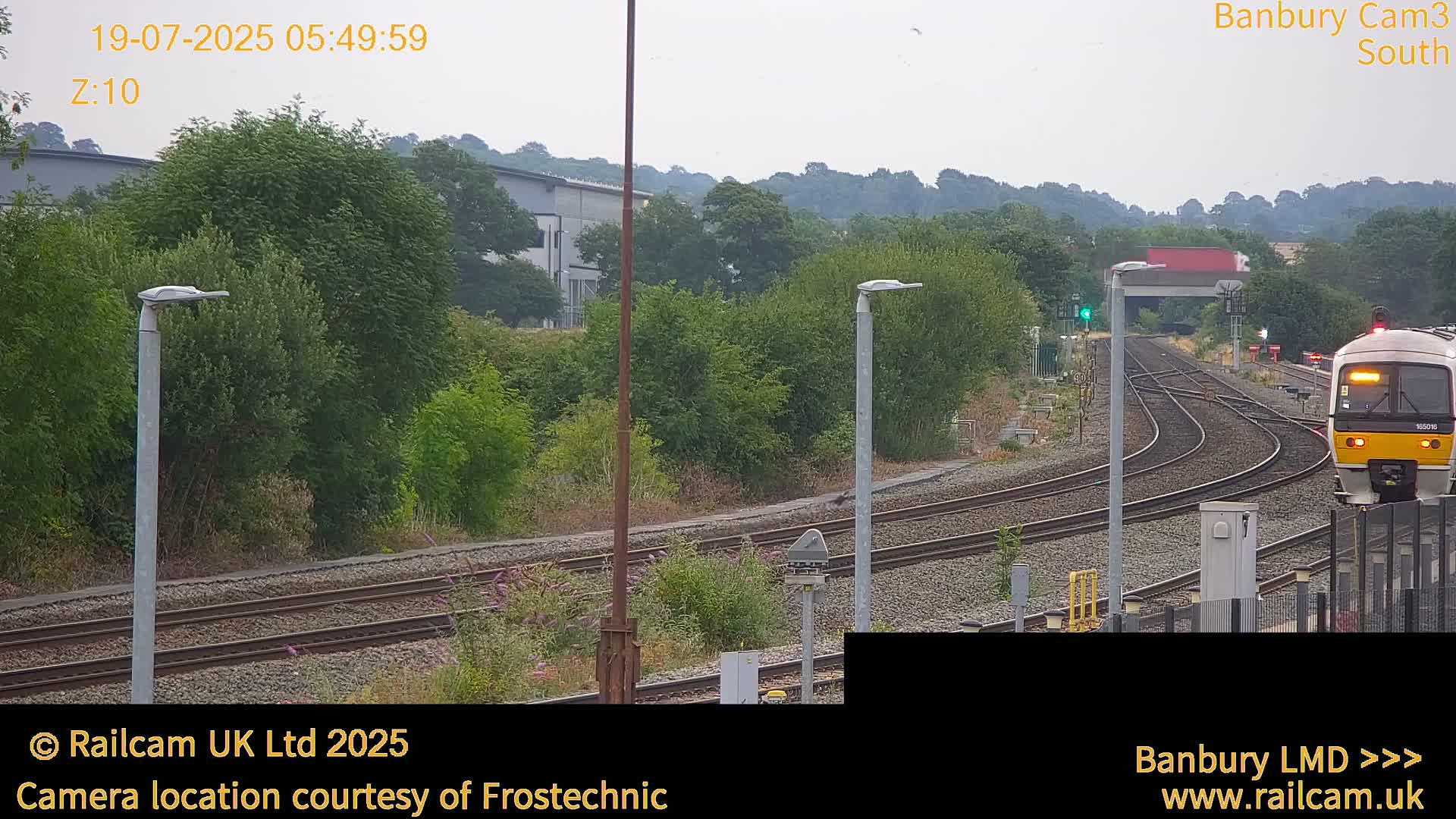 Banbury Train Station Live Cams- Banbury, Cherwell, Oxfordshire, South East, England, United Kingdom