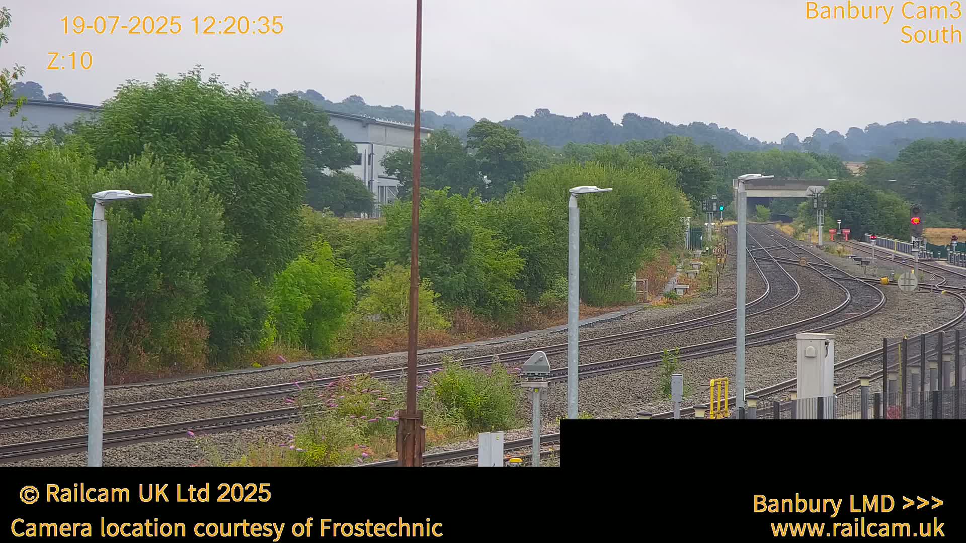 Banbury Train Station Live Cams- Banbury, Cherwell, Oxfordshire, South East, England, United Kingdom
