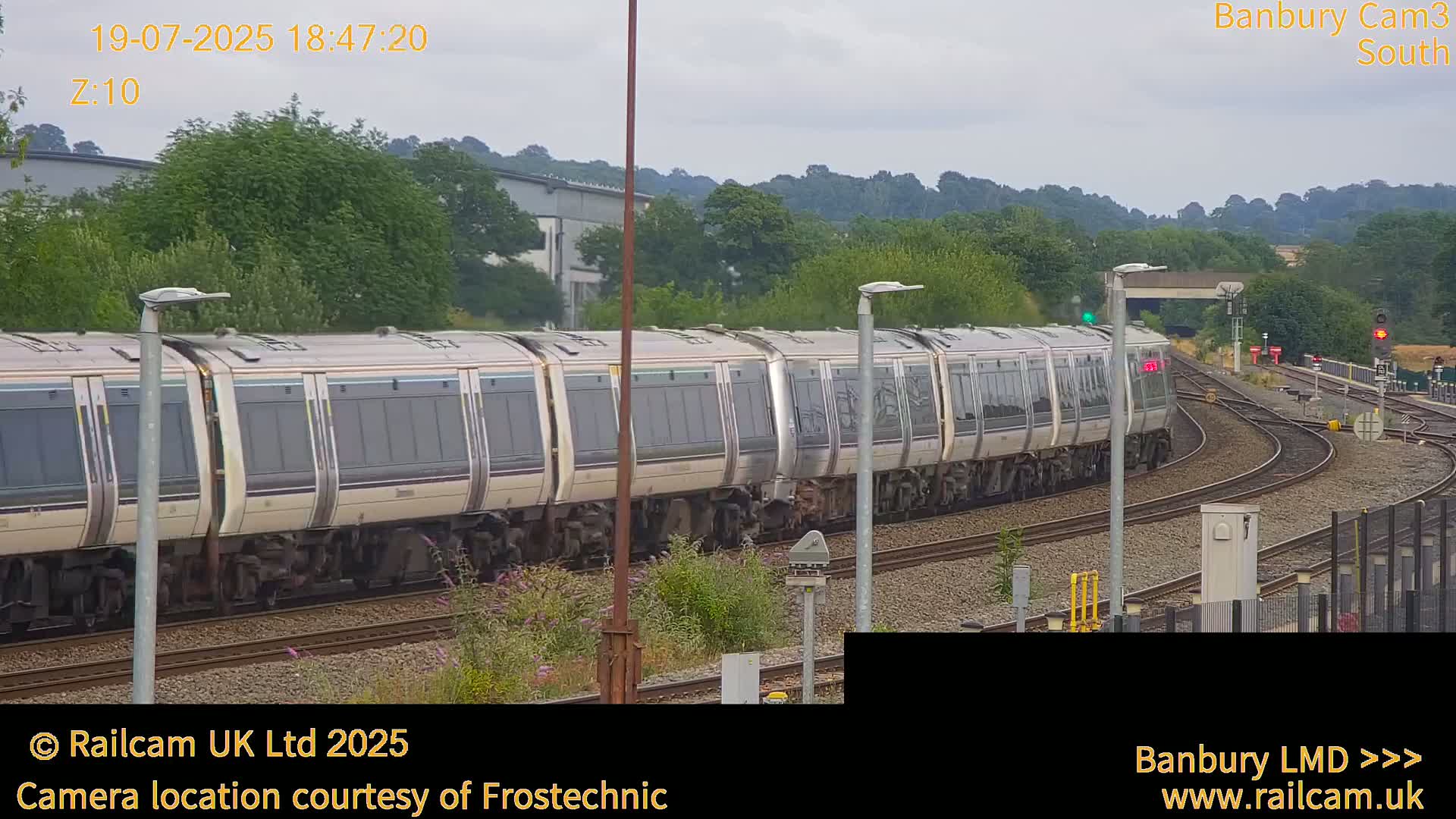 Banbury Train Station Live Cams- Banbury, Cherwell, Oxfordshire, South East, England, United Kingdom