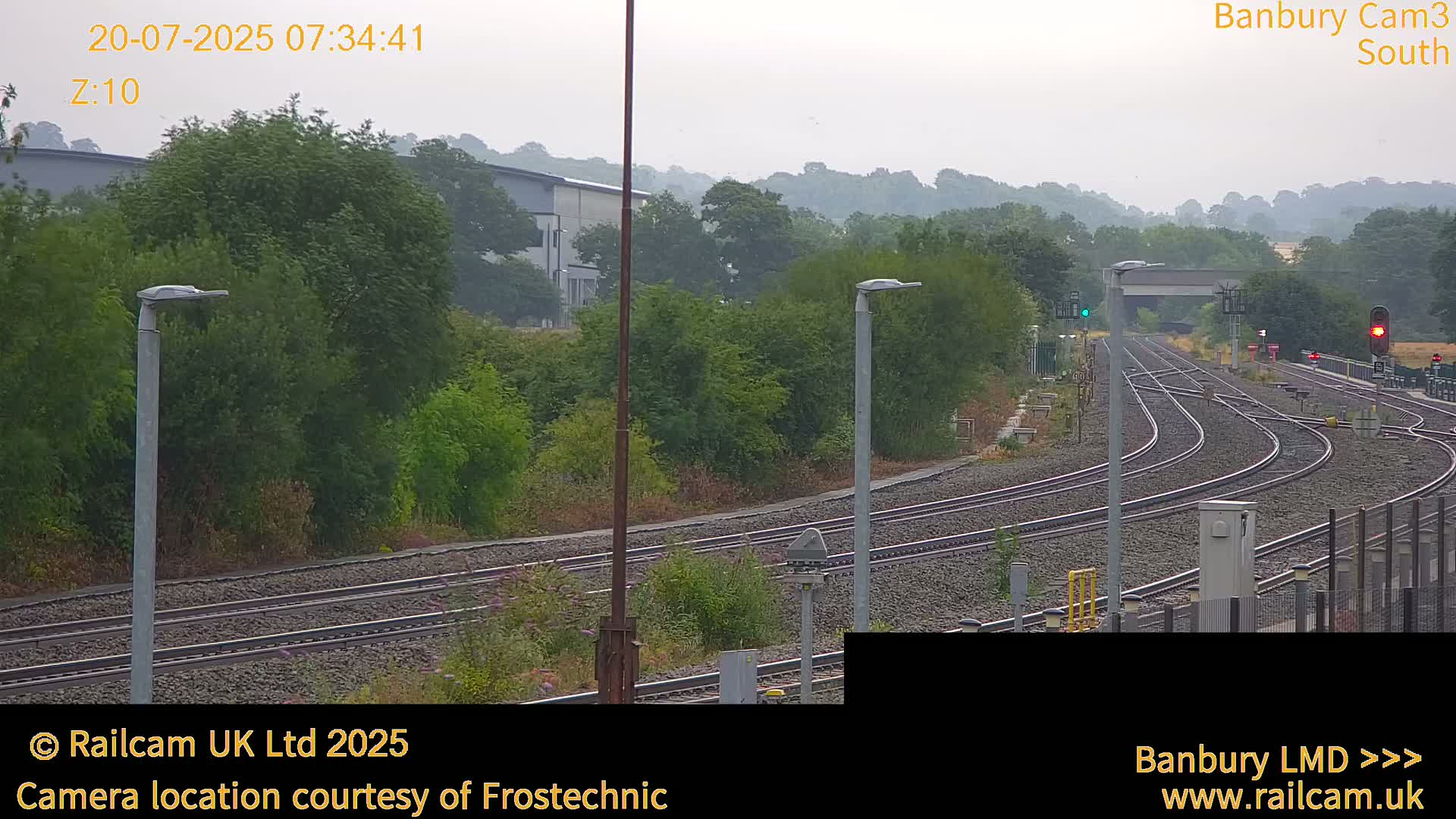 Banbury Train Station Live Cams- Banbury, Cherwell, Oxfordshire, South East, England, United Kingdom