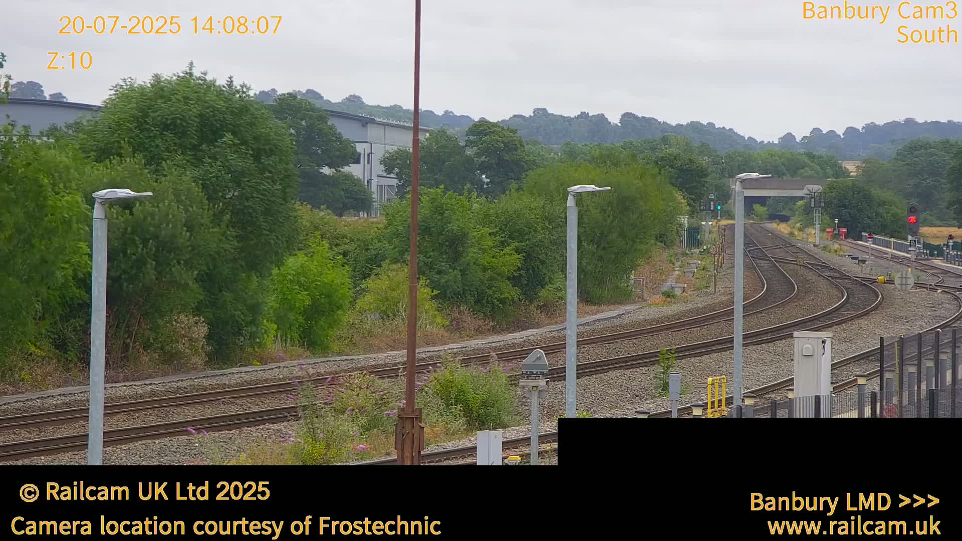 Banbury Train Station Live Cams- Banbury, Cherwell, Oxfordshire, South East, England, United Kingdom