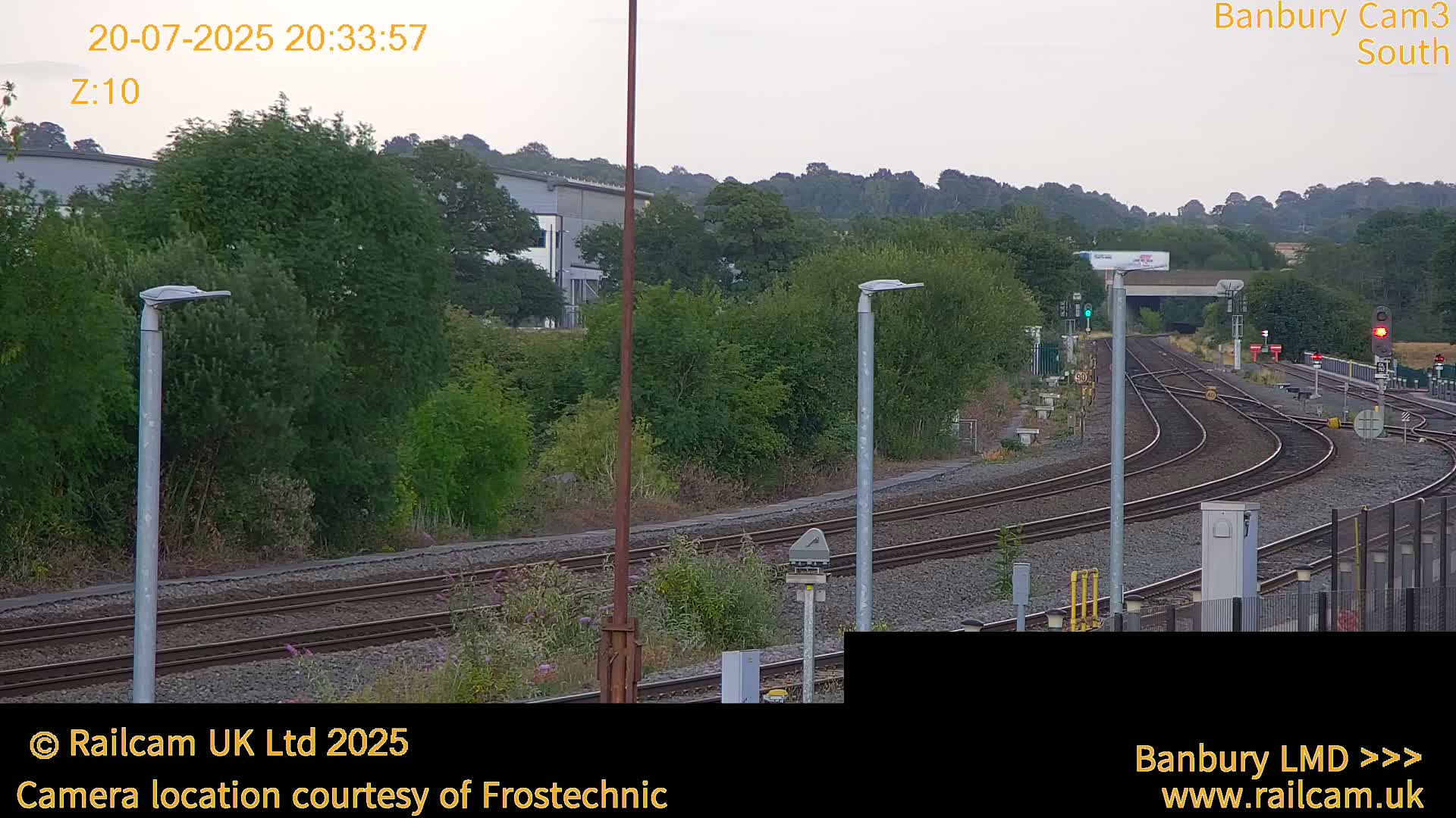 Banbury Train Station Live Cams- Banbury, Cherwell, Oxfordshire, South East, England, United Kingdom
