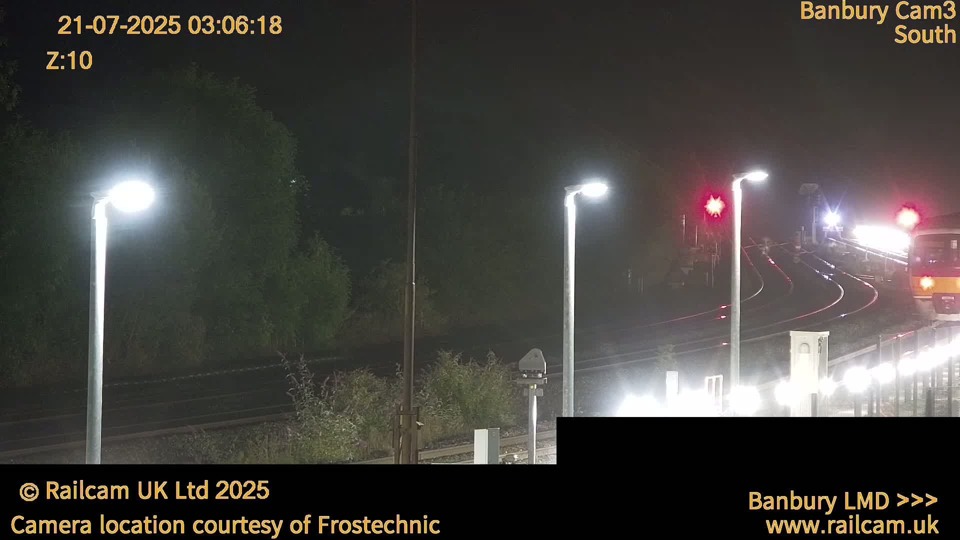 Banbury Train Station Live Cams- Banbury, Cherwell, Oxfordshire, South East, England, United Kingdom