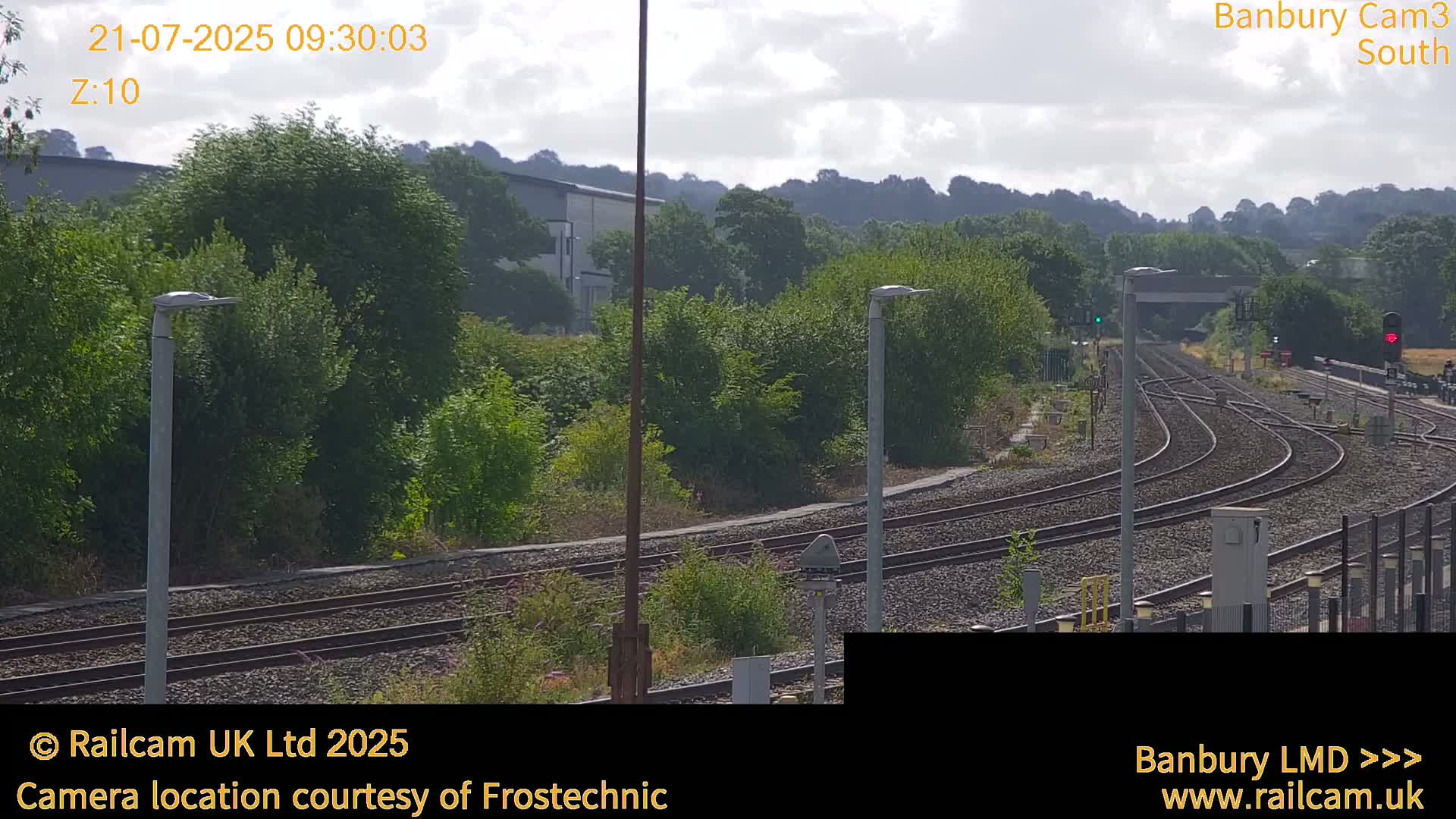 Banbury Train Station Live Cams- Banbury, Cherwell, Oxfordshire, South East, England, United Kingdom