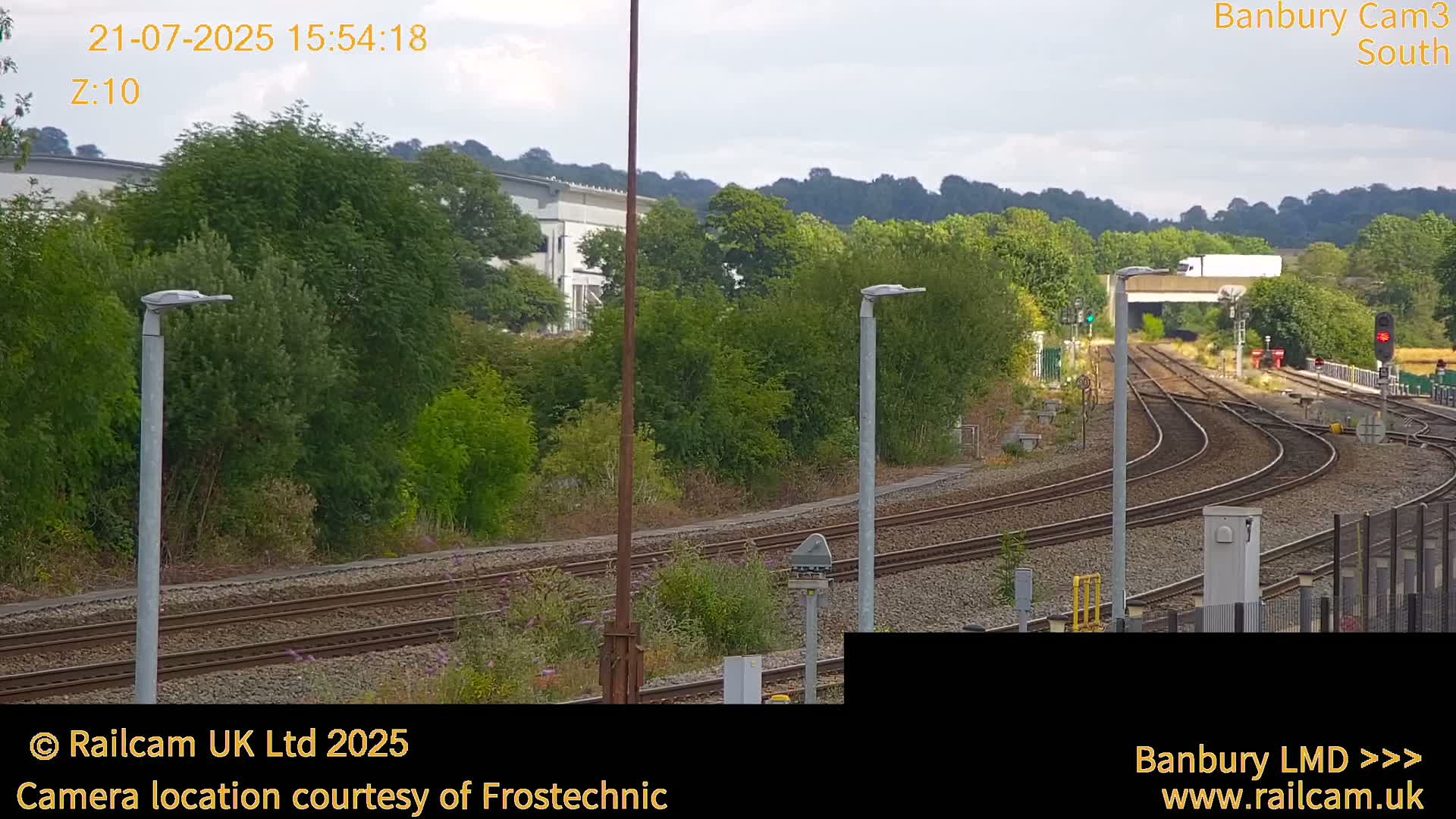 Banbury Train Station Live Cams- Banbury, Cherwell, Oxfordshire, South East, England, United Kingdom