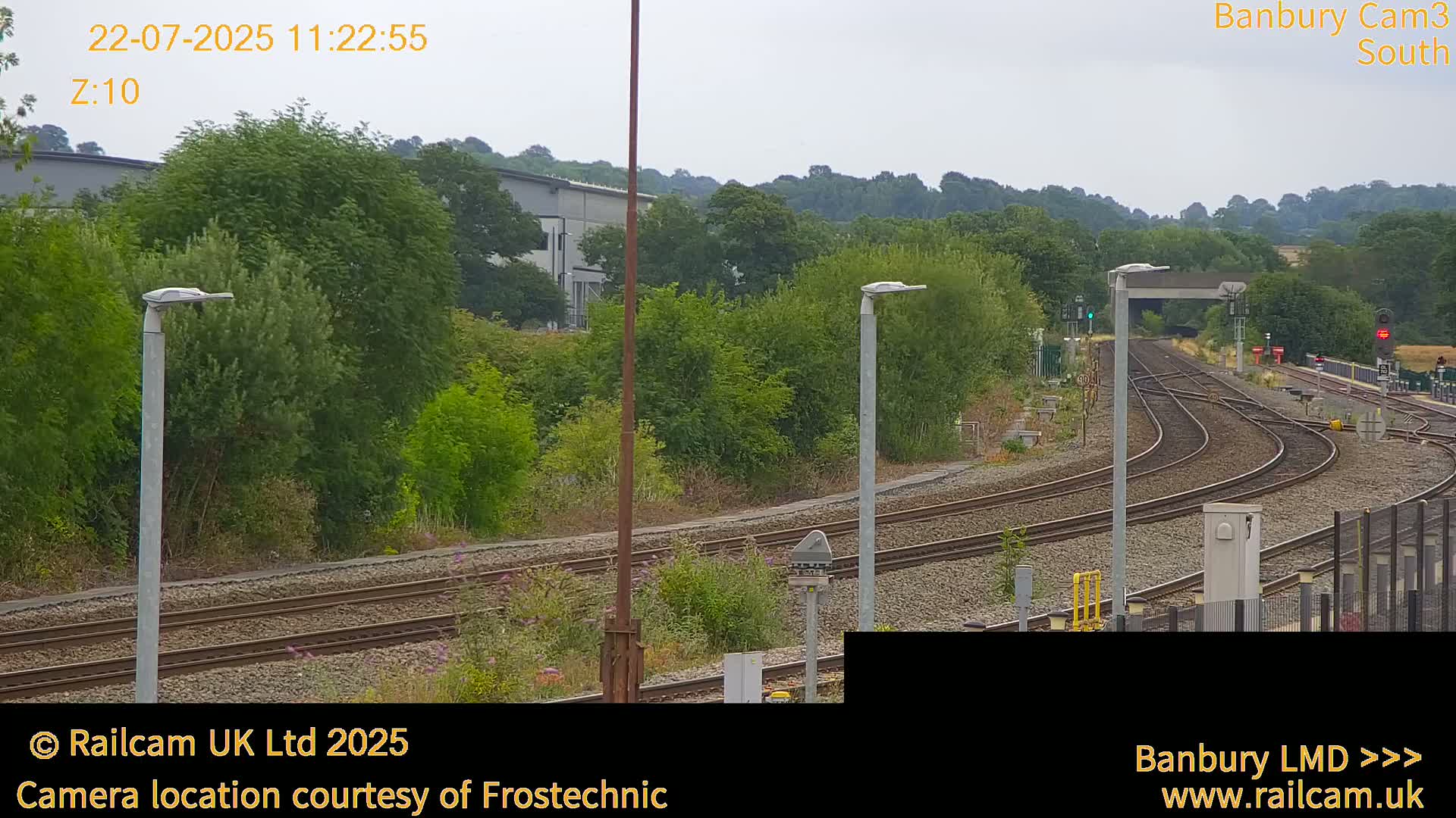 Banbury Train Station Live Cams- Banbury, Cherwell, Oxfordshire, South East, England, United Kingdom