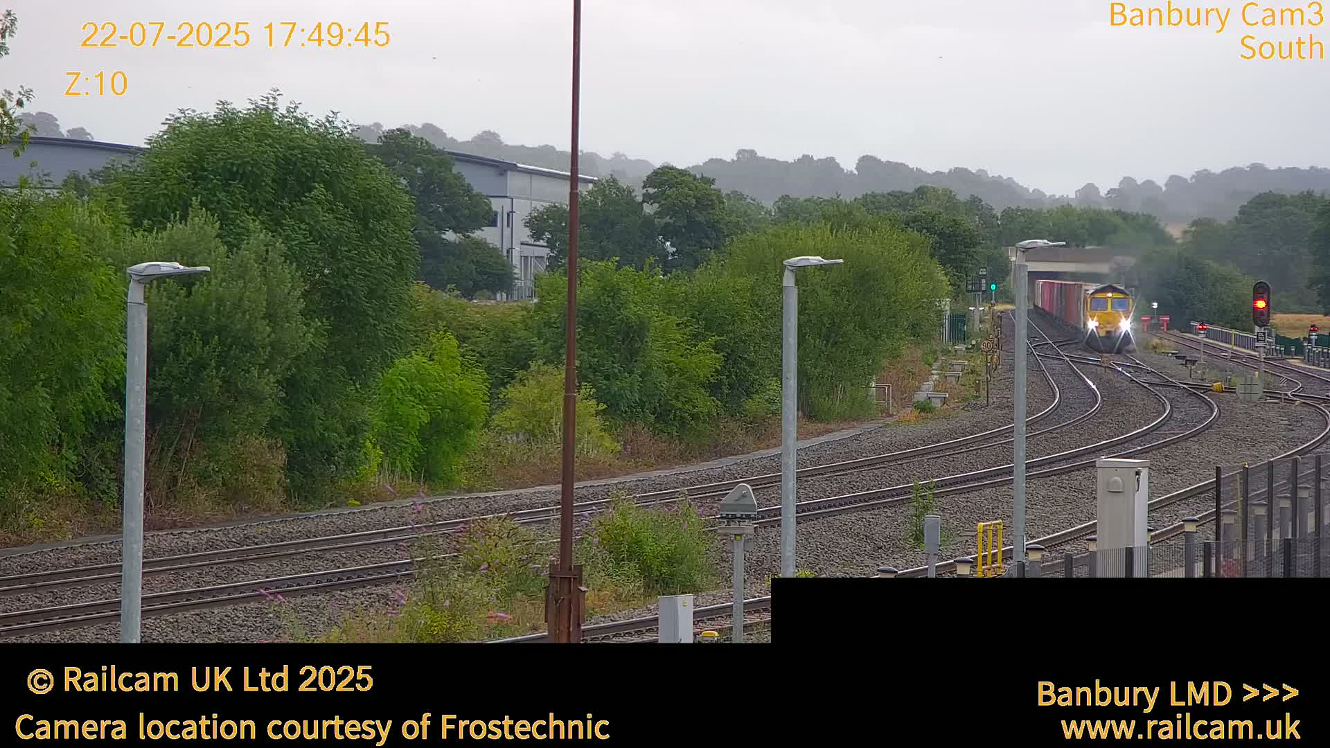 Banbury Train Station Live Cams- Banbury, Cherwell, Oxfordshire, South East, England, United Kingdom