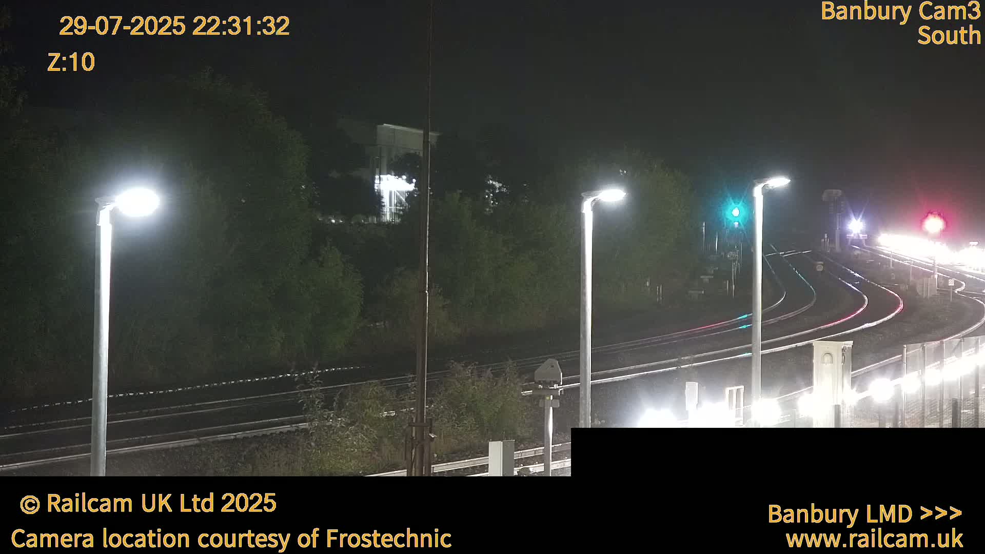 Banbury Train Station Live Cams- Banbury, Cherwell, Oxfordshire, South East, England, United Kingdom