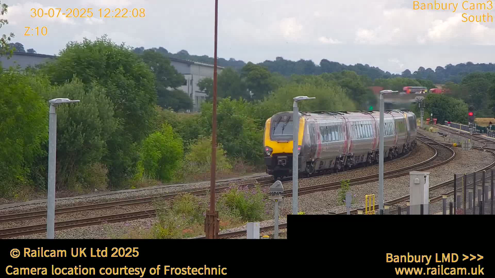 Banbury Train Station Live Cams- Banbury, Cherwell, Oxfordshire, South East, England, United Kingdom