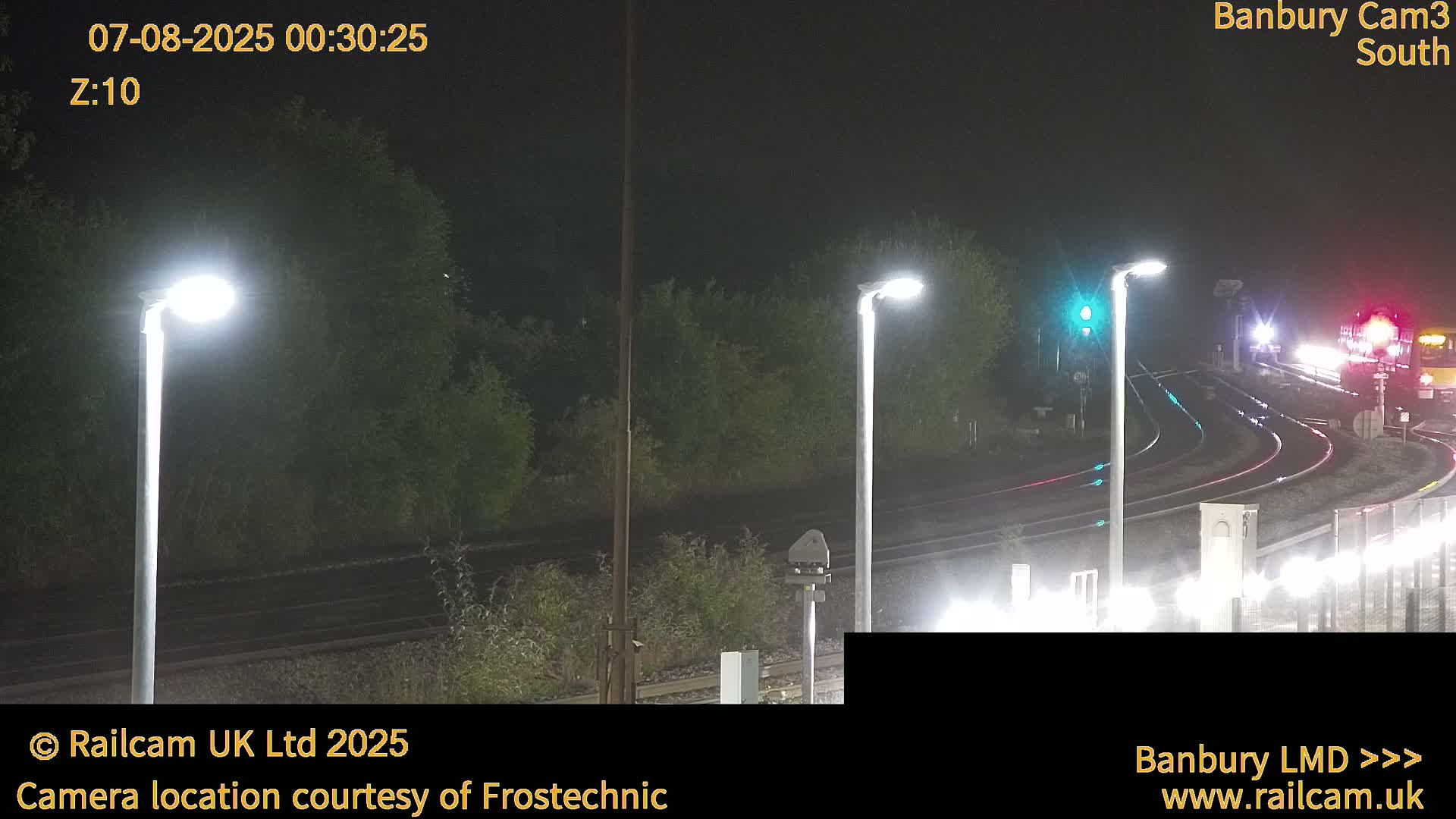 Banbury Train Station Live Cams- Banbury, Cherwell, Oxfordshire, South East, England, United Kingdom