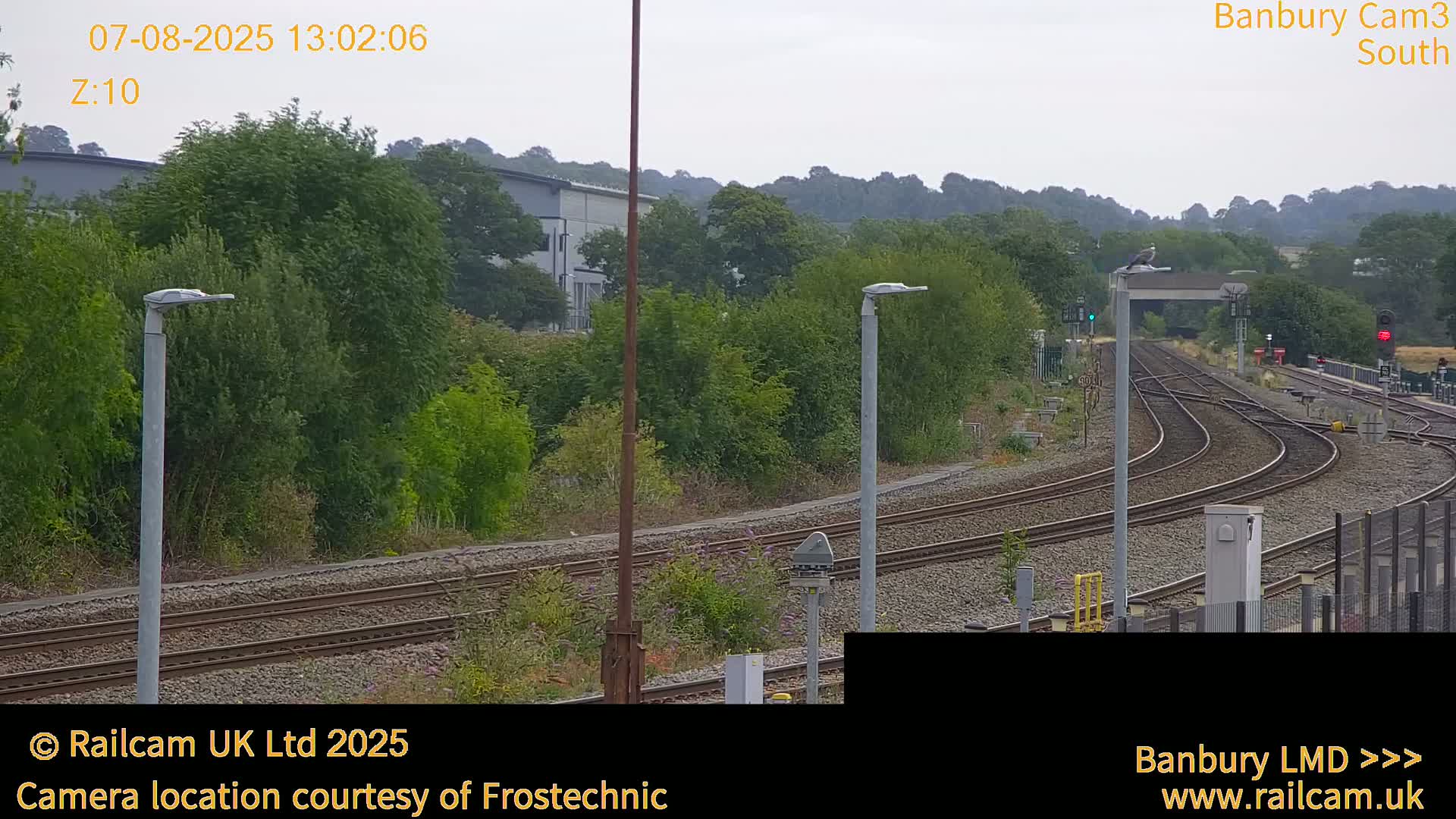 Banbury Train Station Live Cams- Banbury, Cherwell, Oxfordshire, South East, England, United Kingdom